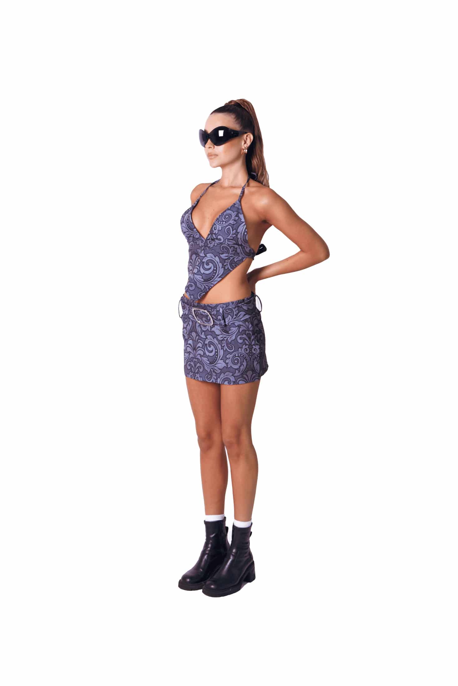Missy Top in Silver Smoke - miniatura 5