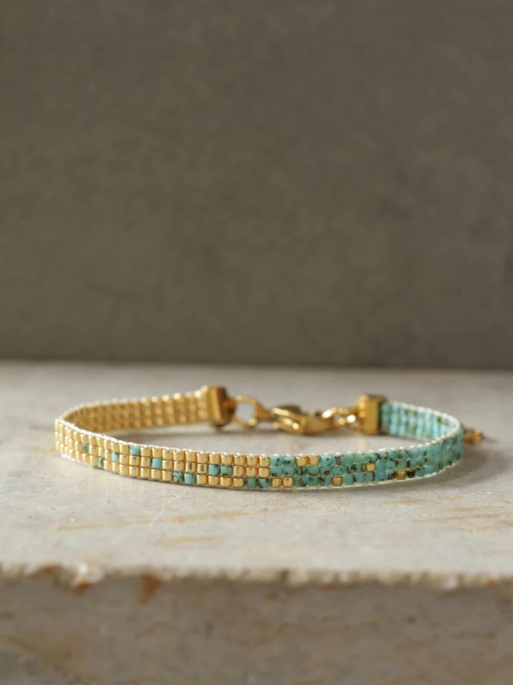 Brazalete Miyuki Gradiente Marmolizado 3 puntos - miniatura 2