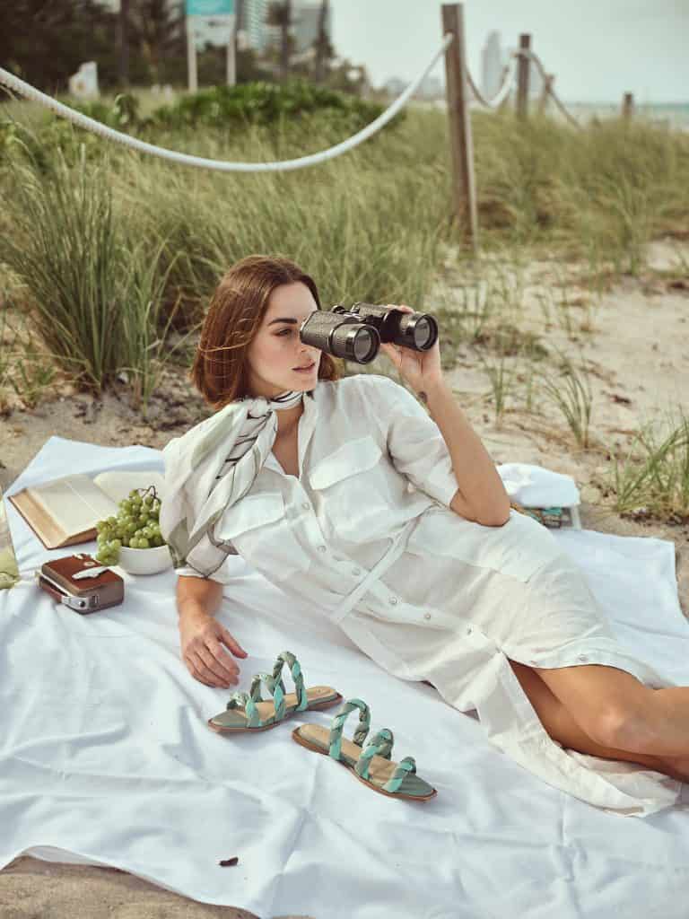 FLORENCE GREEN SANDALS - miniatura 4