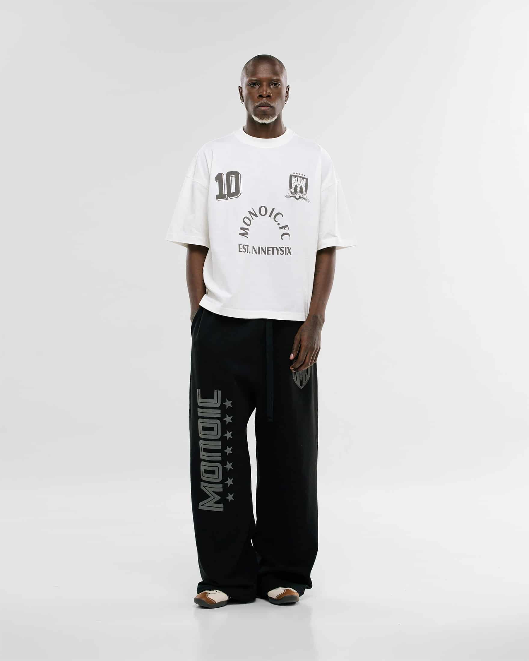 Camiseta Boxy Fit Ninetysix - Off White - miniatura 2