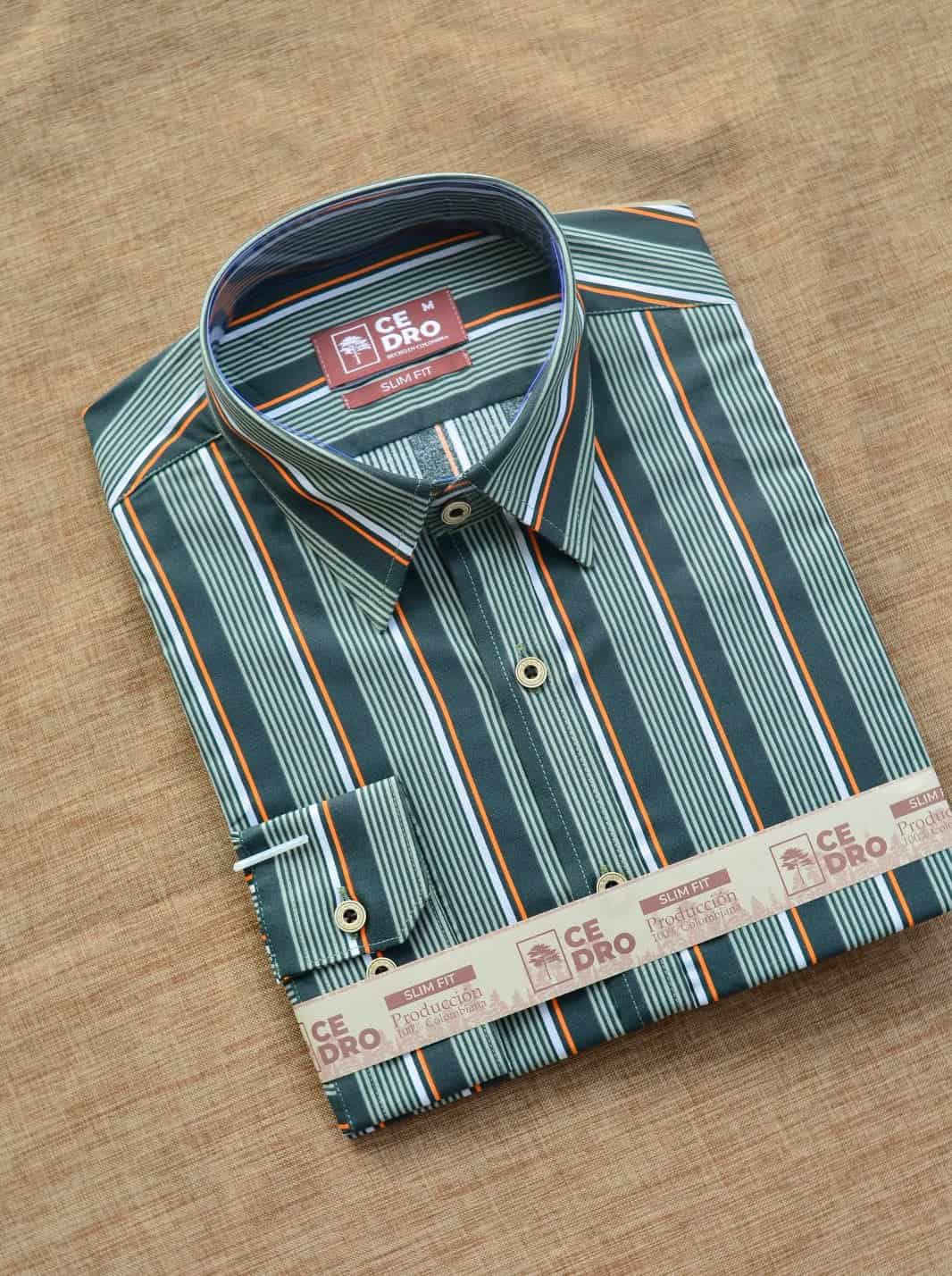 CAMISA SLIM FIT | TEXTURAS & MINIPRINT - miniatura 4