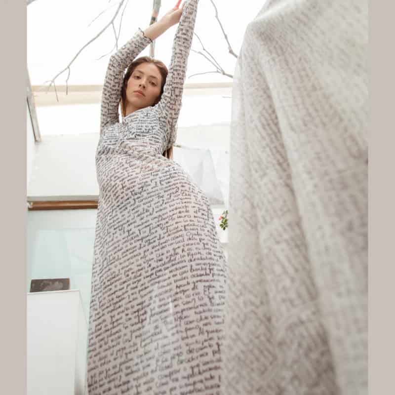 Pensamiento Maxi dress - miniatura 2