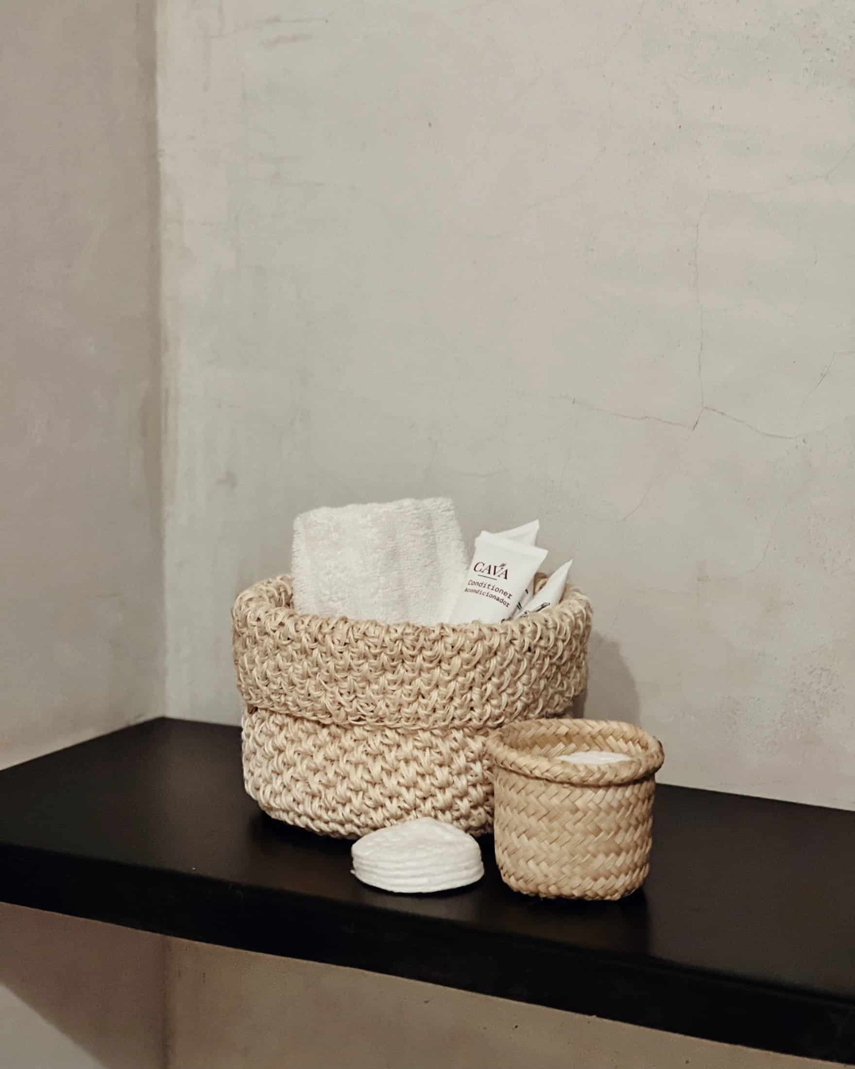 FIQUE MINI BASKET CREMA - miniatura 3