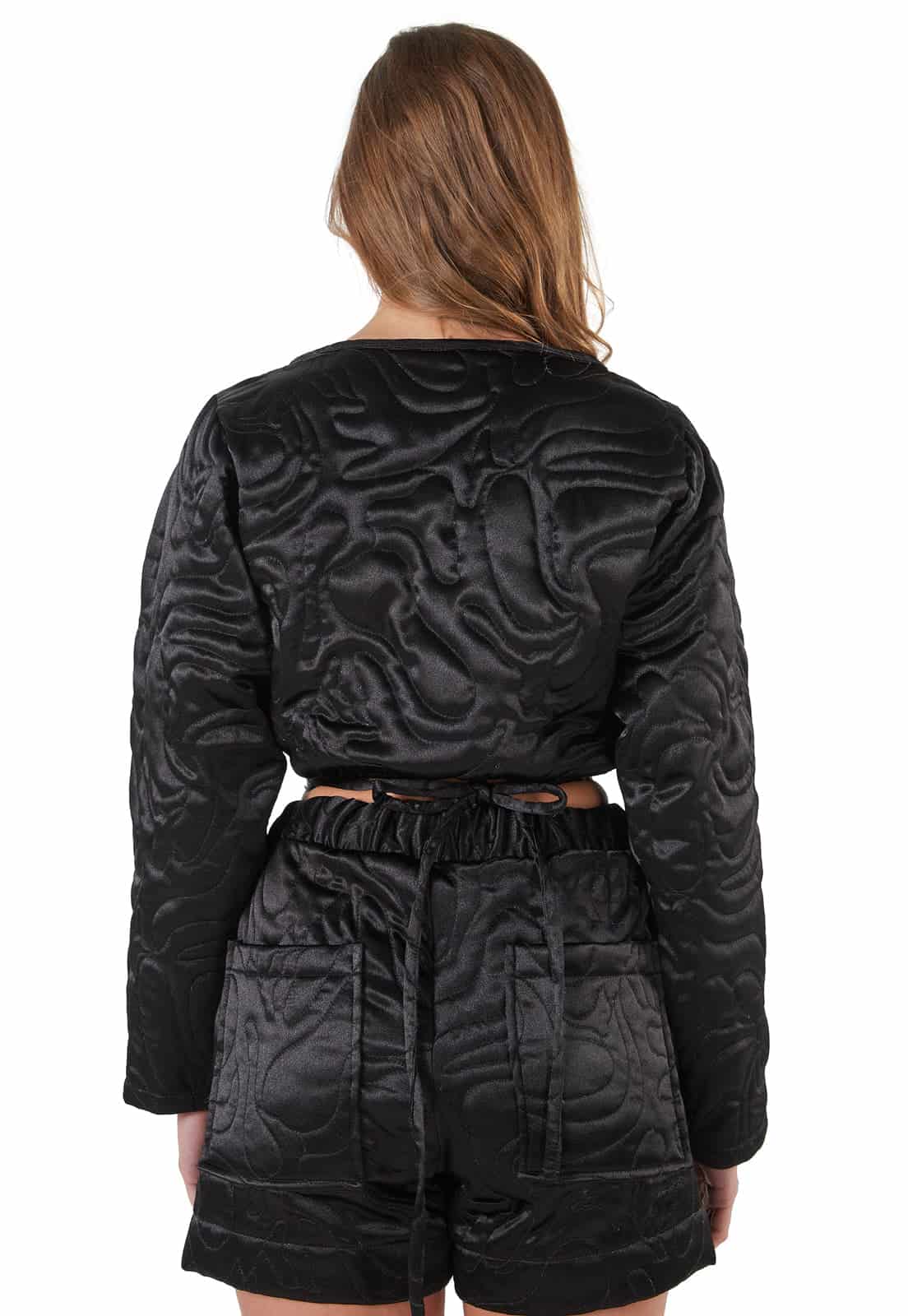Claude Puffy Shirt Black - miniatura 5