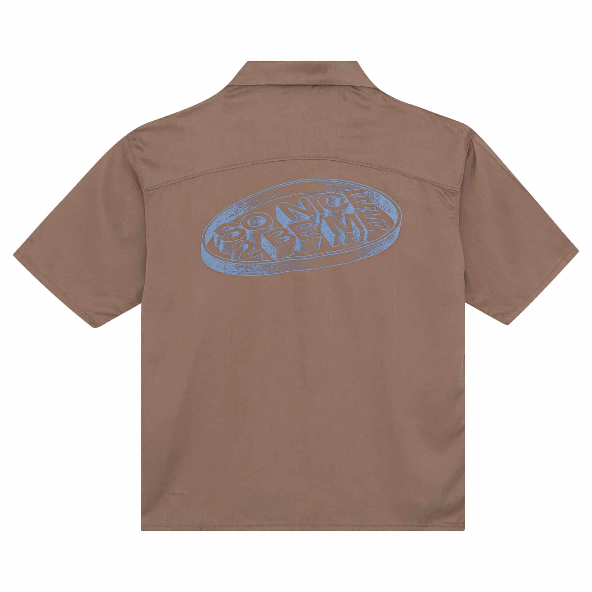 CAMISA BOTÓN SO NICE 2 BE ME CAFÉ - miniatura 2