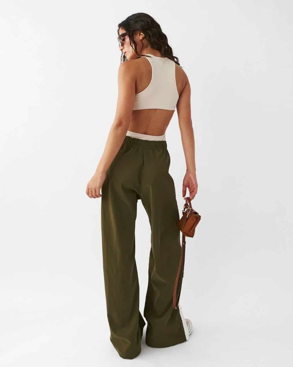 OLIVE TRACK PANT - miniatura 5