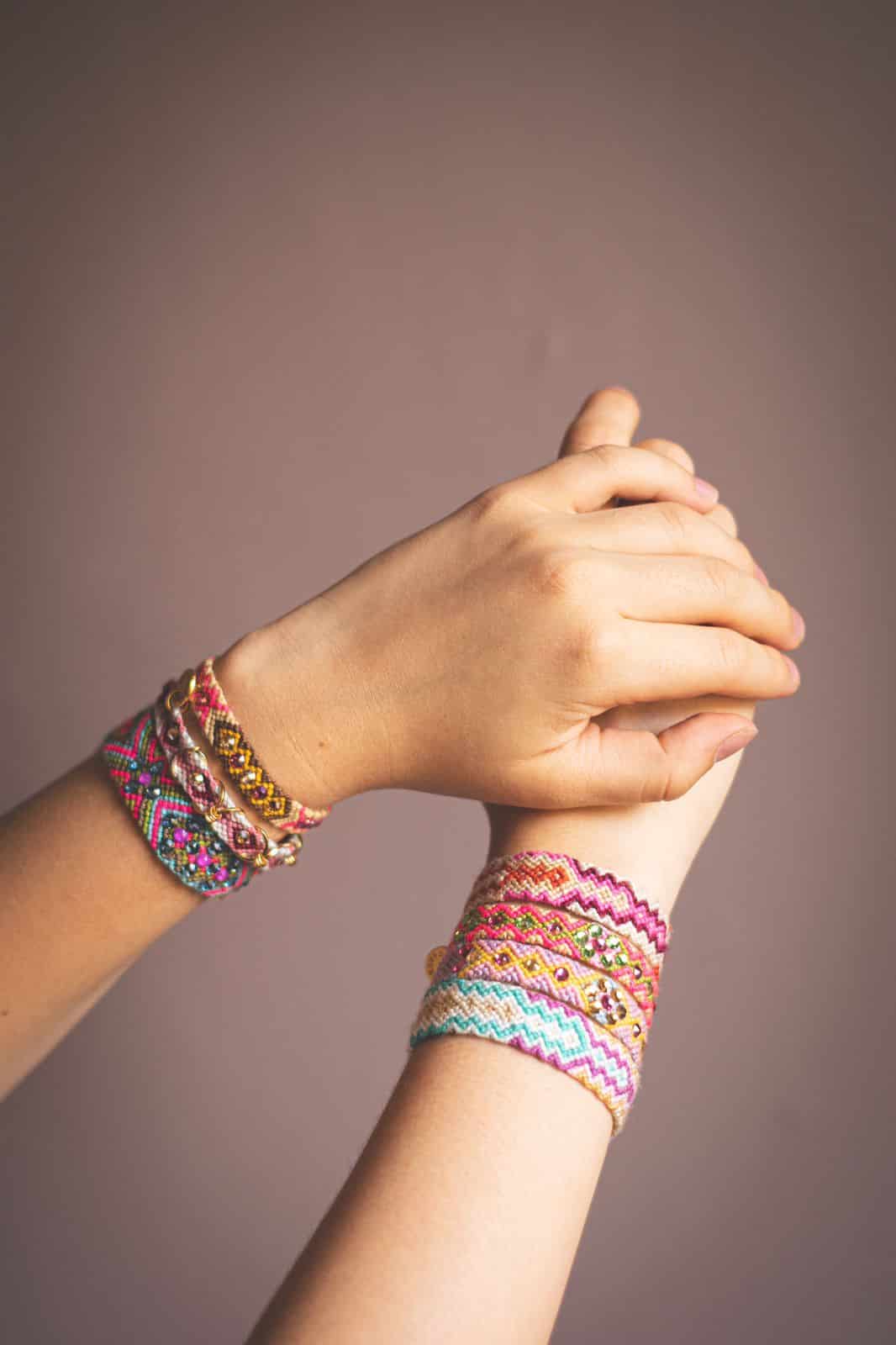 Free Spirit Bracelet with Rings - Vinotinto - miniatura 14