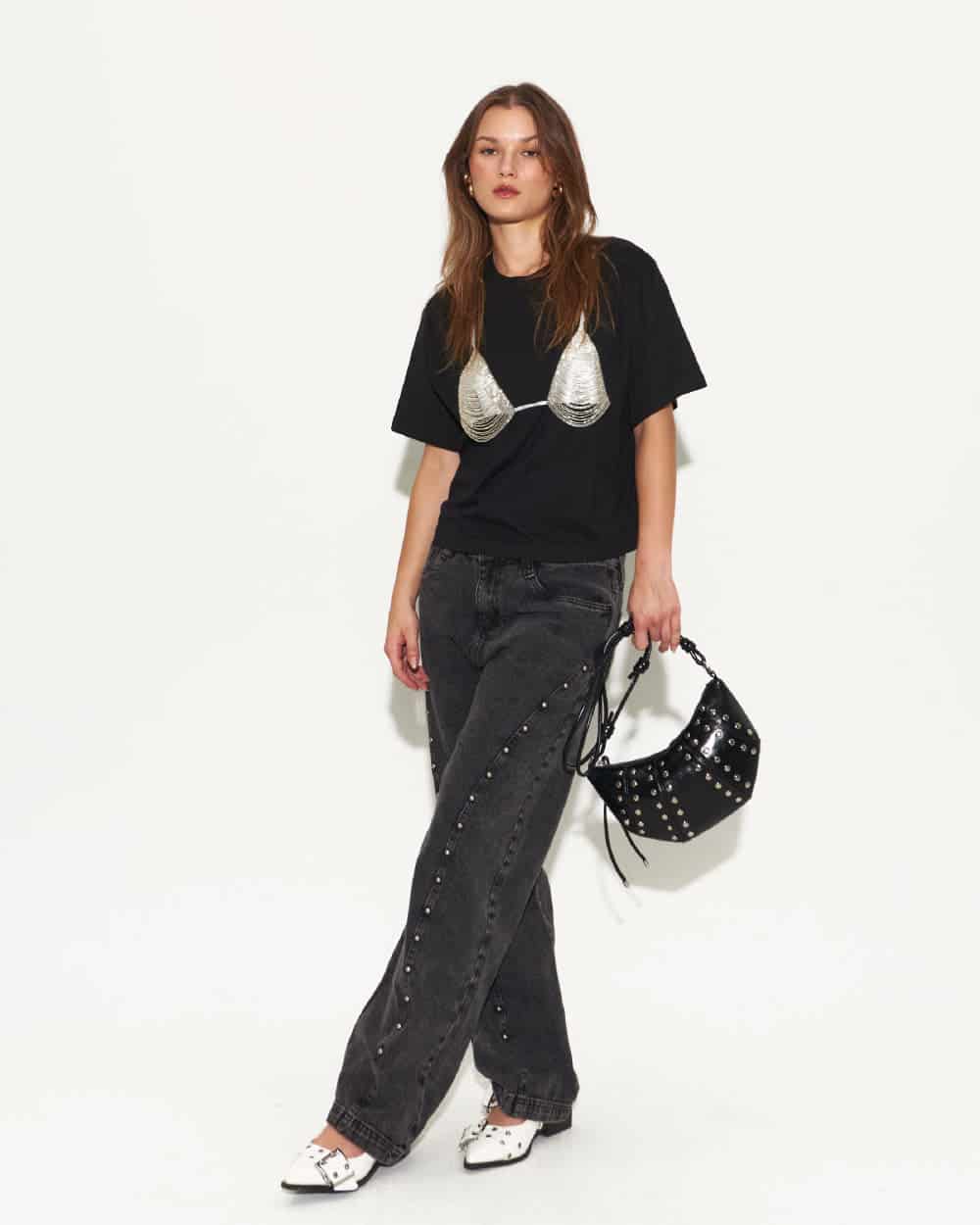 LUNA BLACK SHIRT - miniatura 5