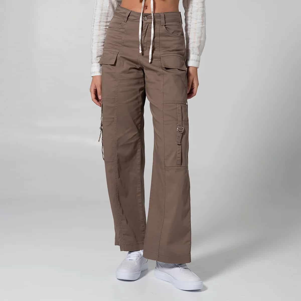Pantalon Dril Wide Leg Dynamic - miniatura 8