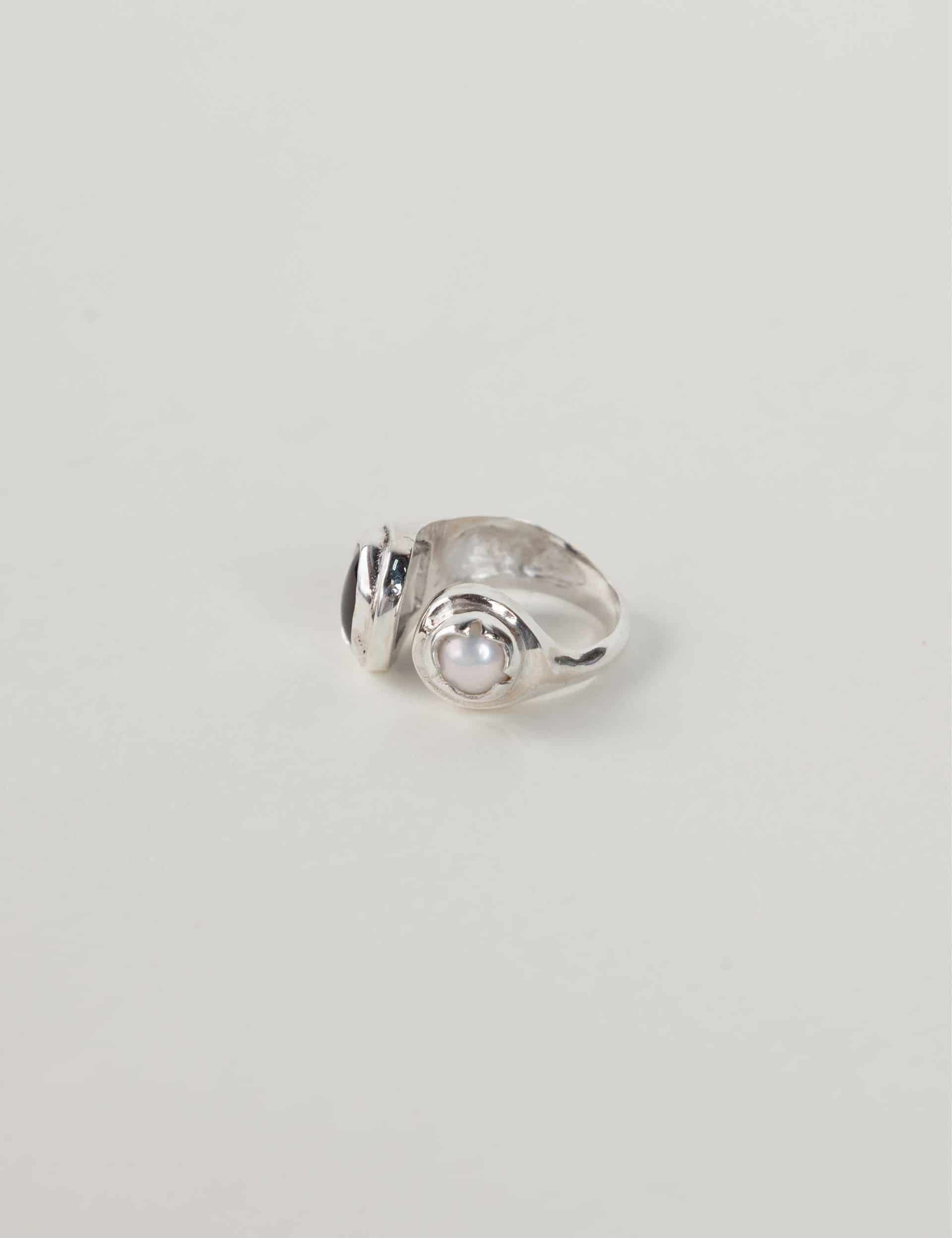 Anillo Lado Revés Ónix - miniatura 4