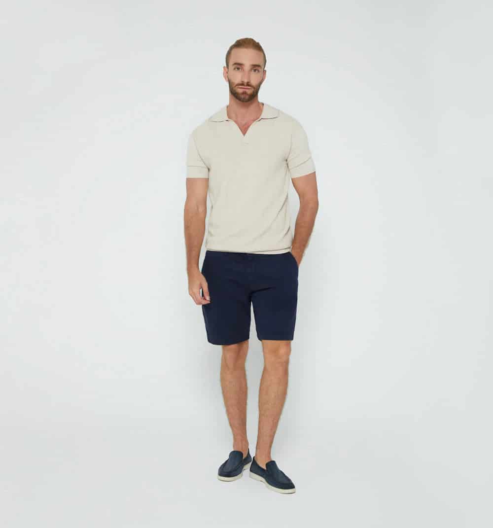 Polo para hombre tejida - miniatura 1