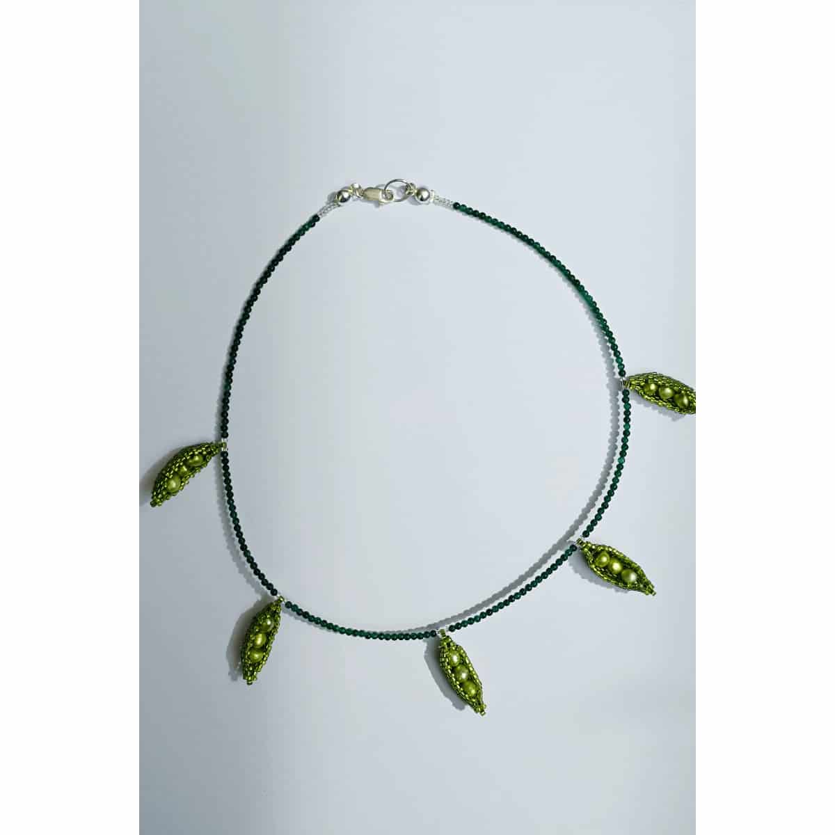 PEA AND AVENTURINE NECKLACE - miniatura 2