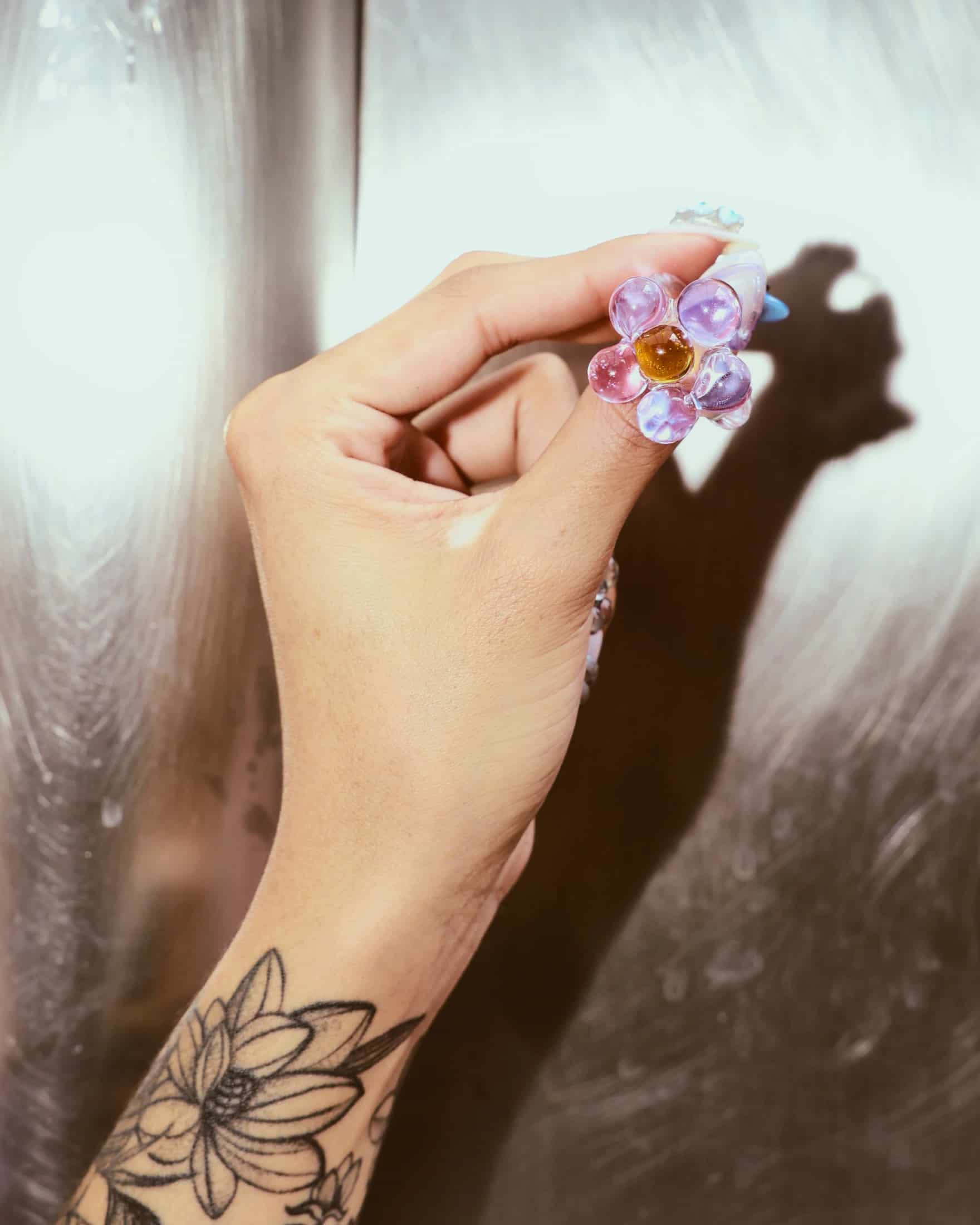 Florecita mi reina anillo - miniatura 2