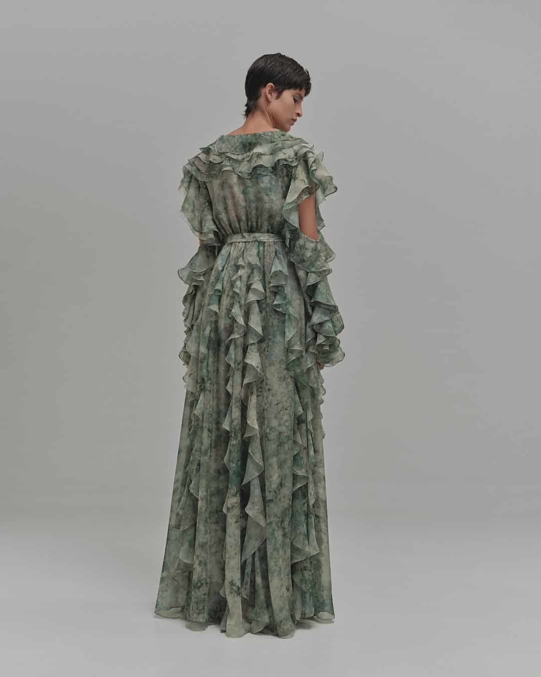 "PEONIA" MAXI DRESS - miniatura 5