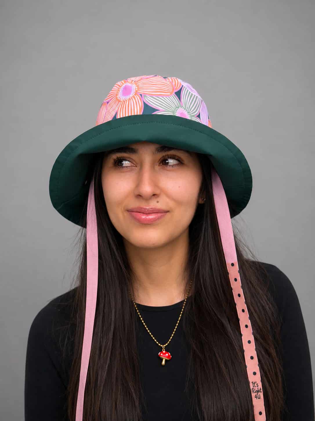 Bucket hat verde oscuro - miniatura 1