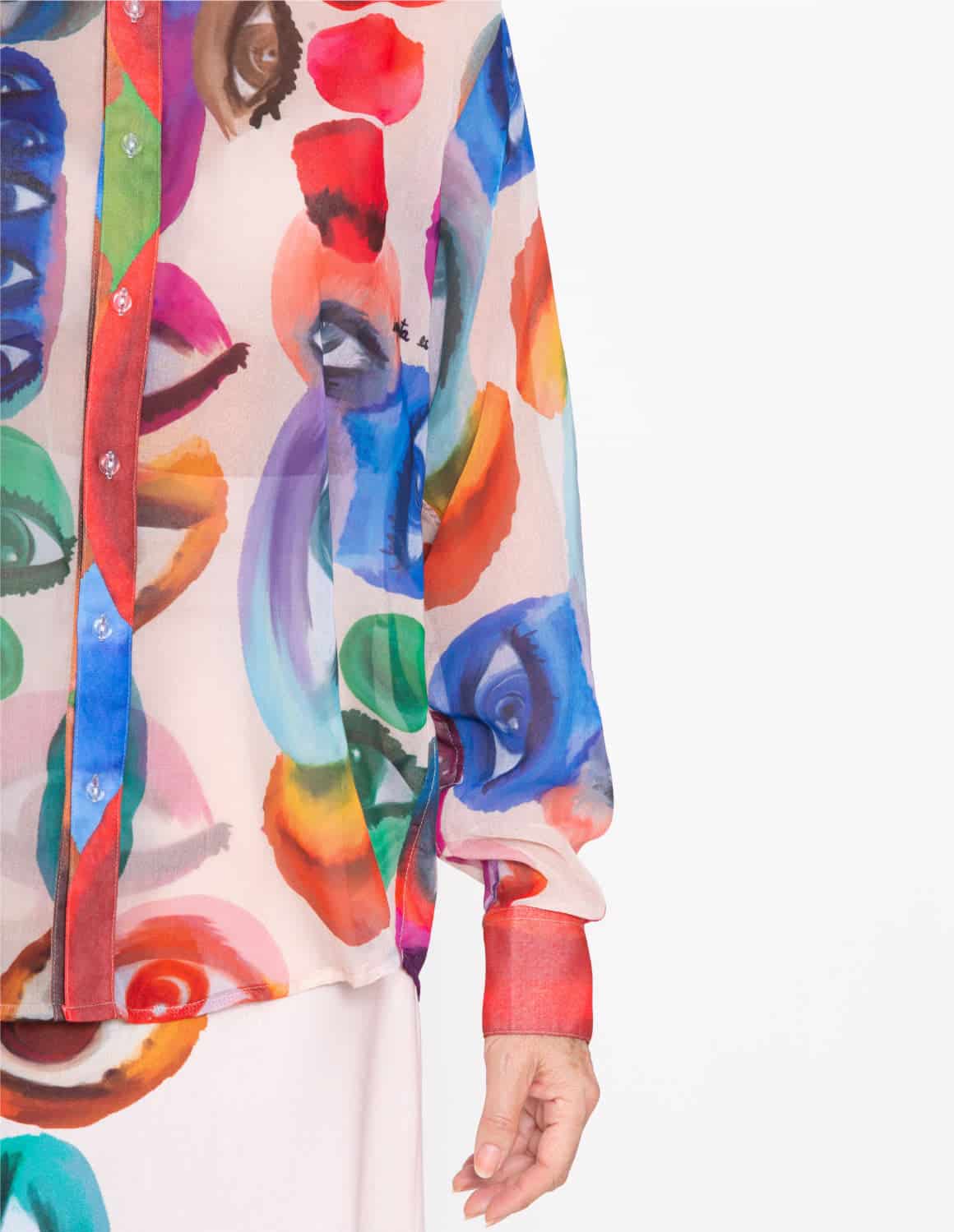 Camisa Manga Larga Unisex / Ilustración Tránsito, Rítmo - miniatura 3