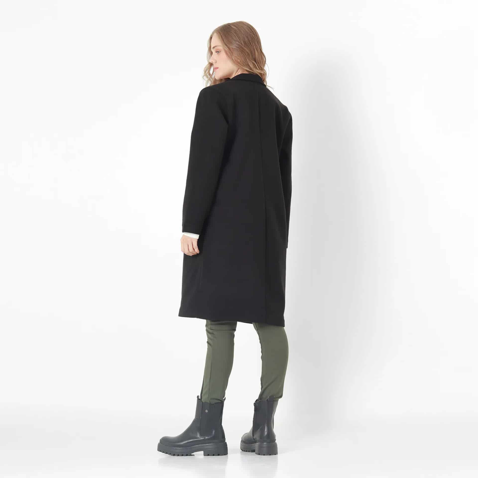 Chaqueta Cuello Solapa Manga Larga - miniatura 3