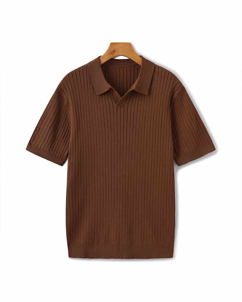 Premium Ribbed Polo - miniatura 12