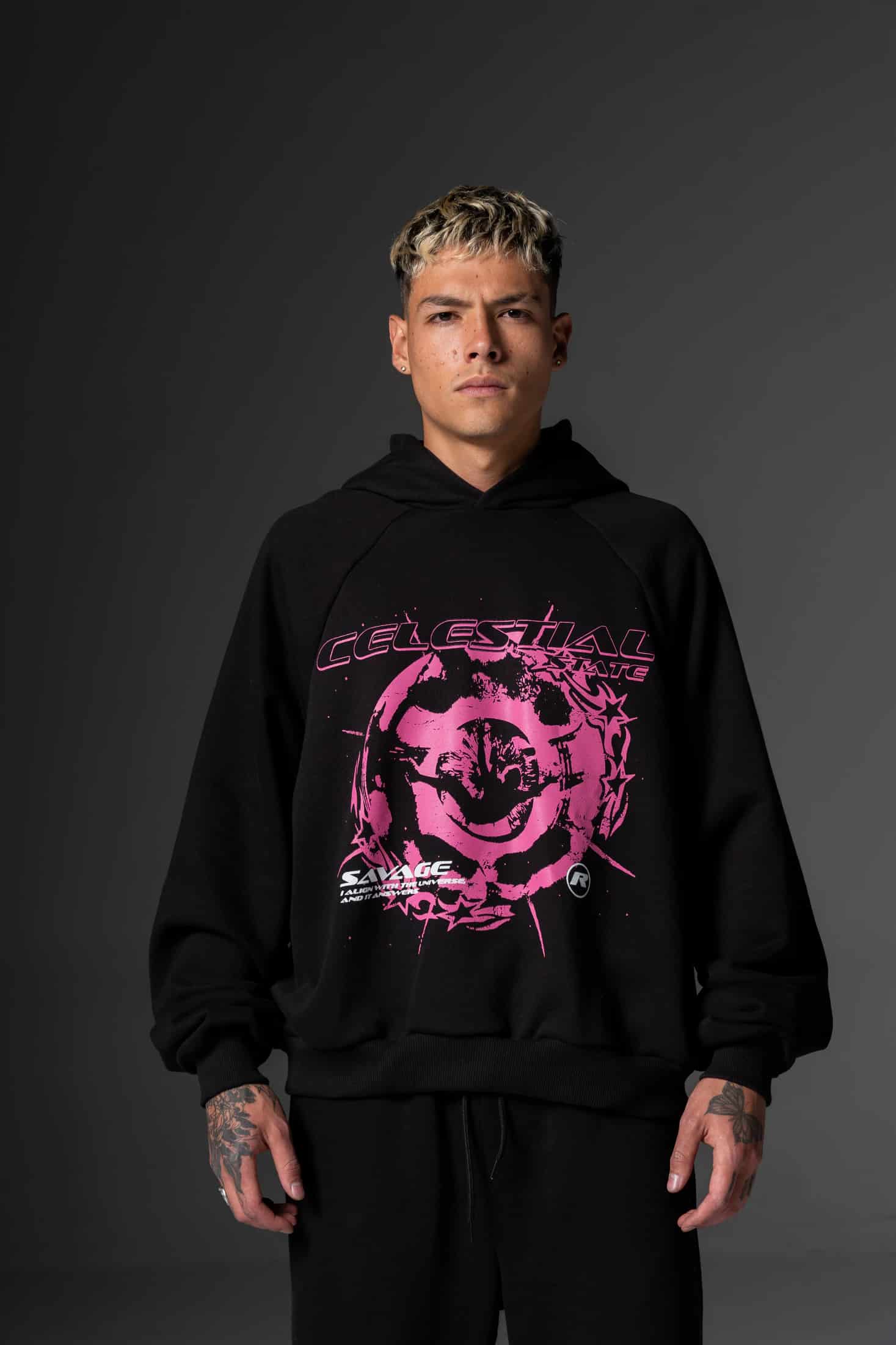 Hoodie Boxy Celestial State  400 gramos - miniatura 1