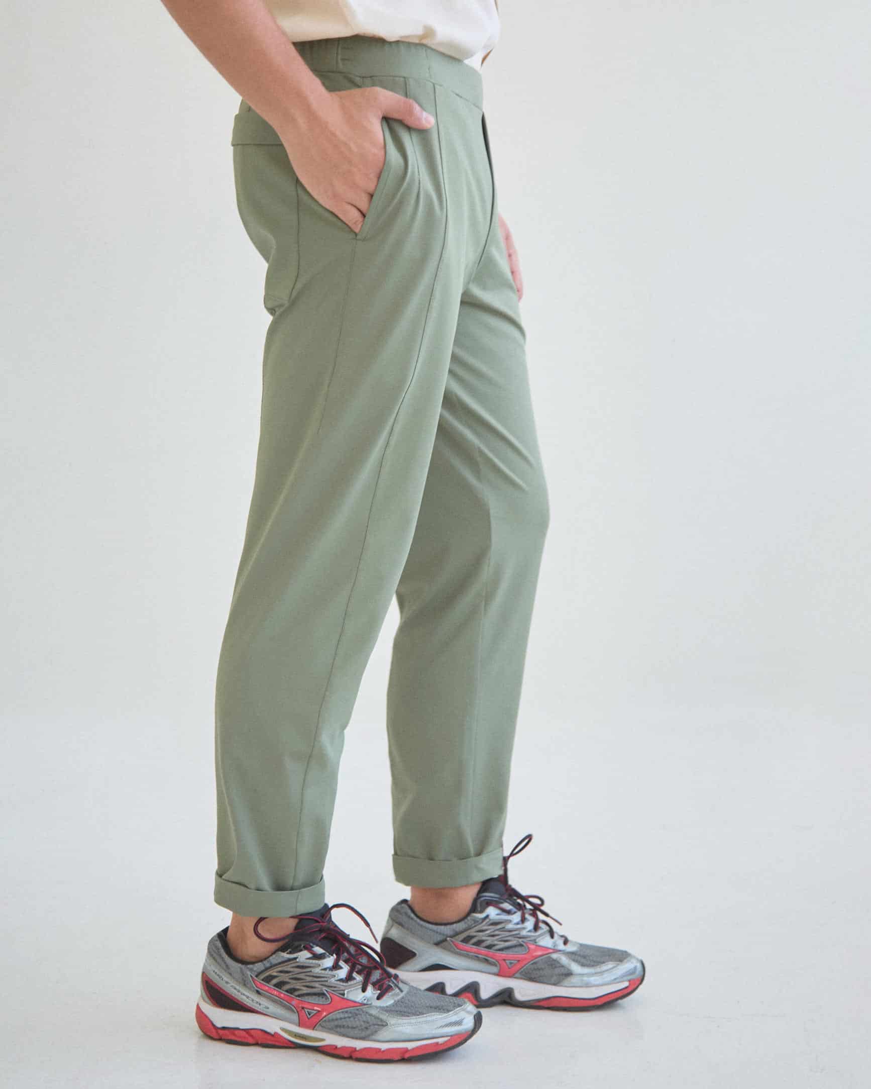 Pantalón Tech Clásico Oliva MAGO - miniatura 4