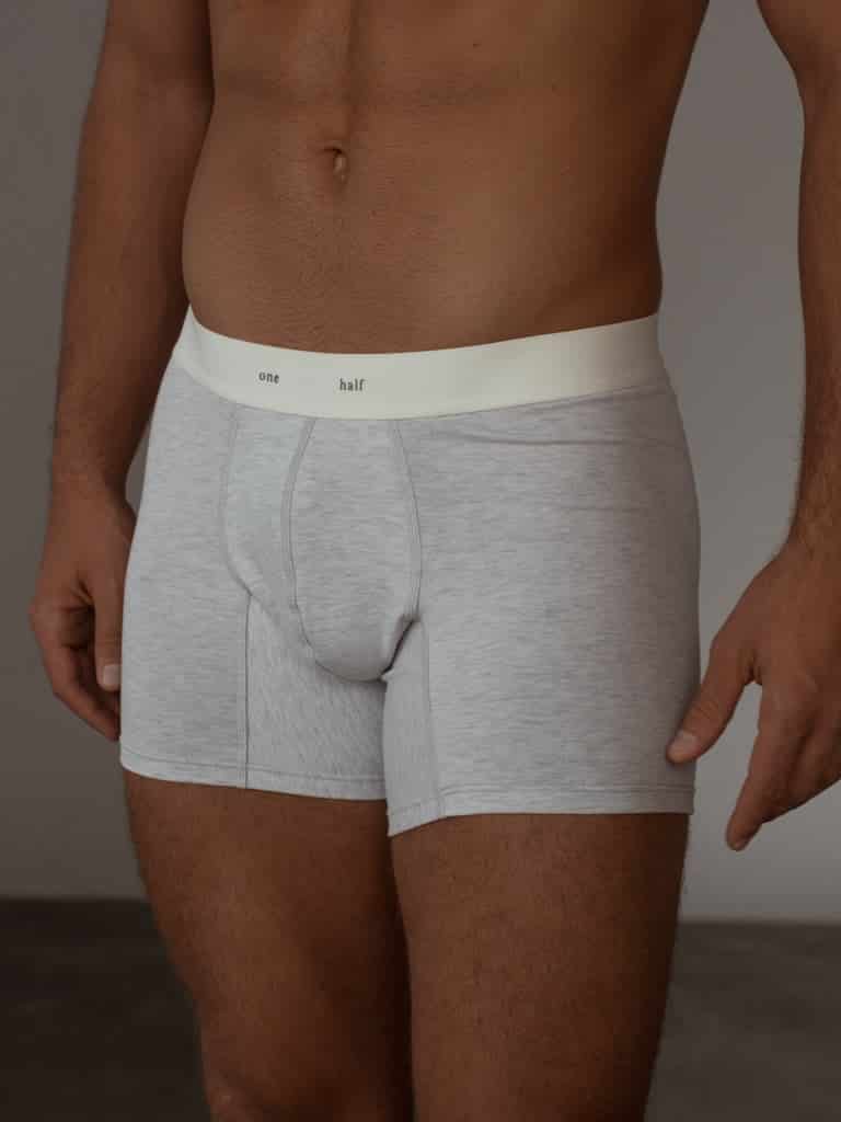 MEN CLASSIC COTTON BOXER - GRAY - miniatura 8