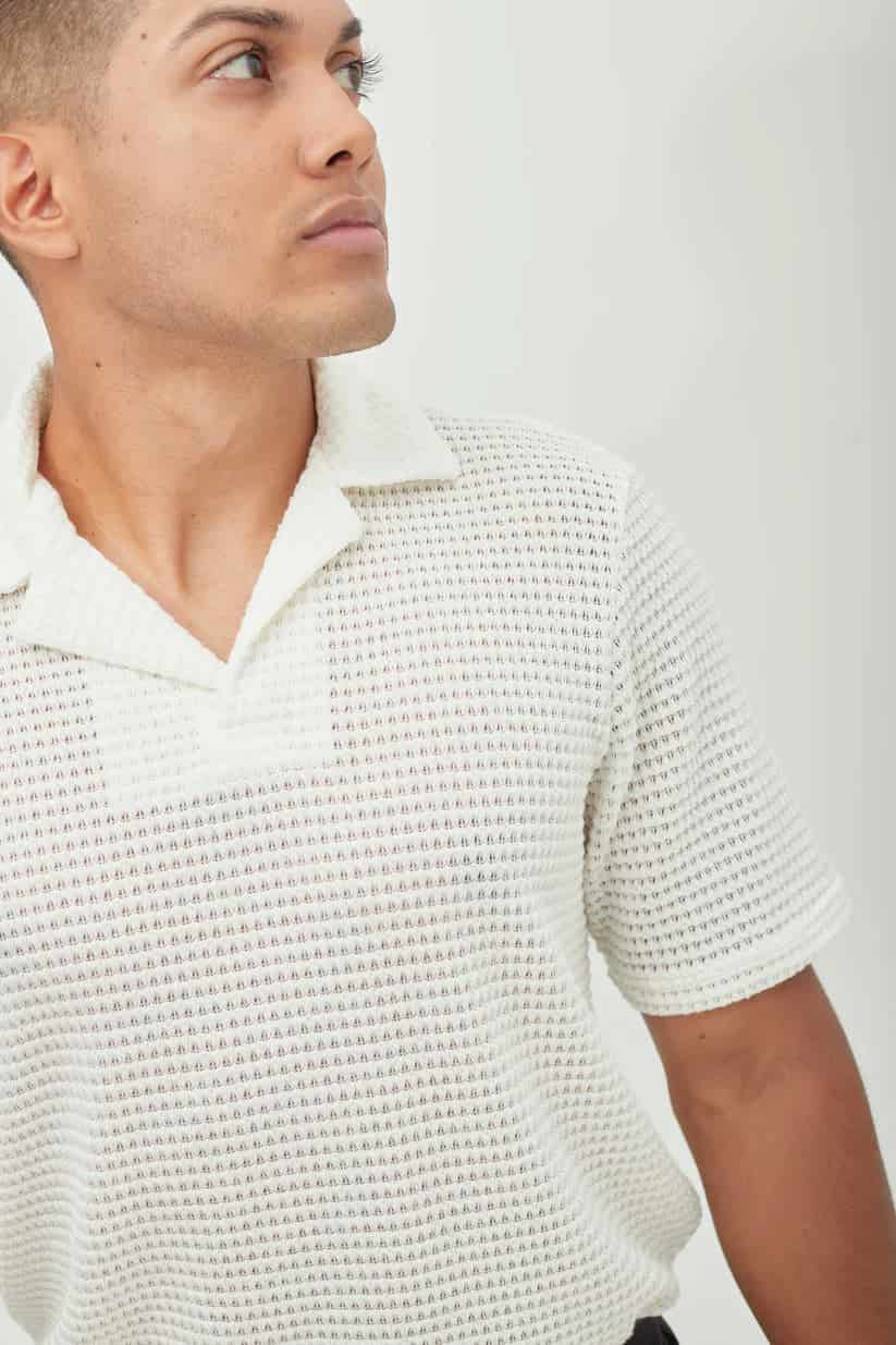 Polo knit Marfil - miniatura 3