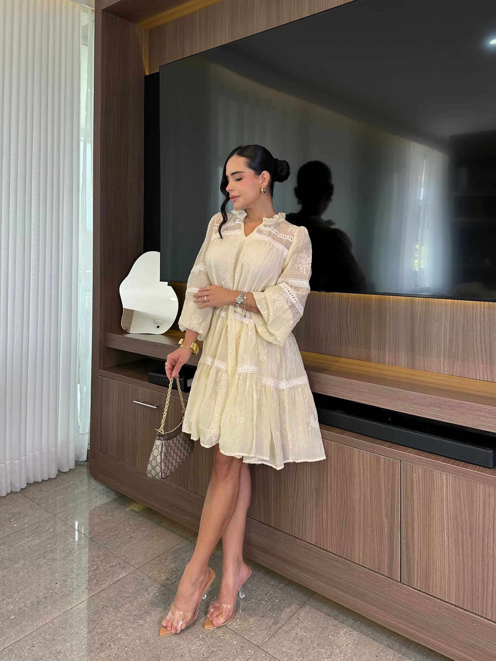 VESTIDO ALMA AMAILLO - miniatura 5