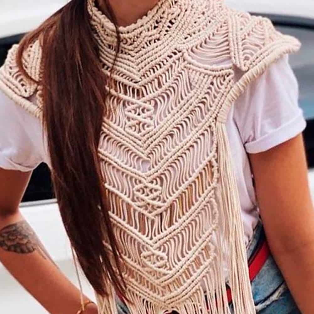 Chaleco Hosu Beige - miniatura 2