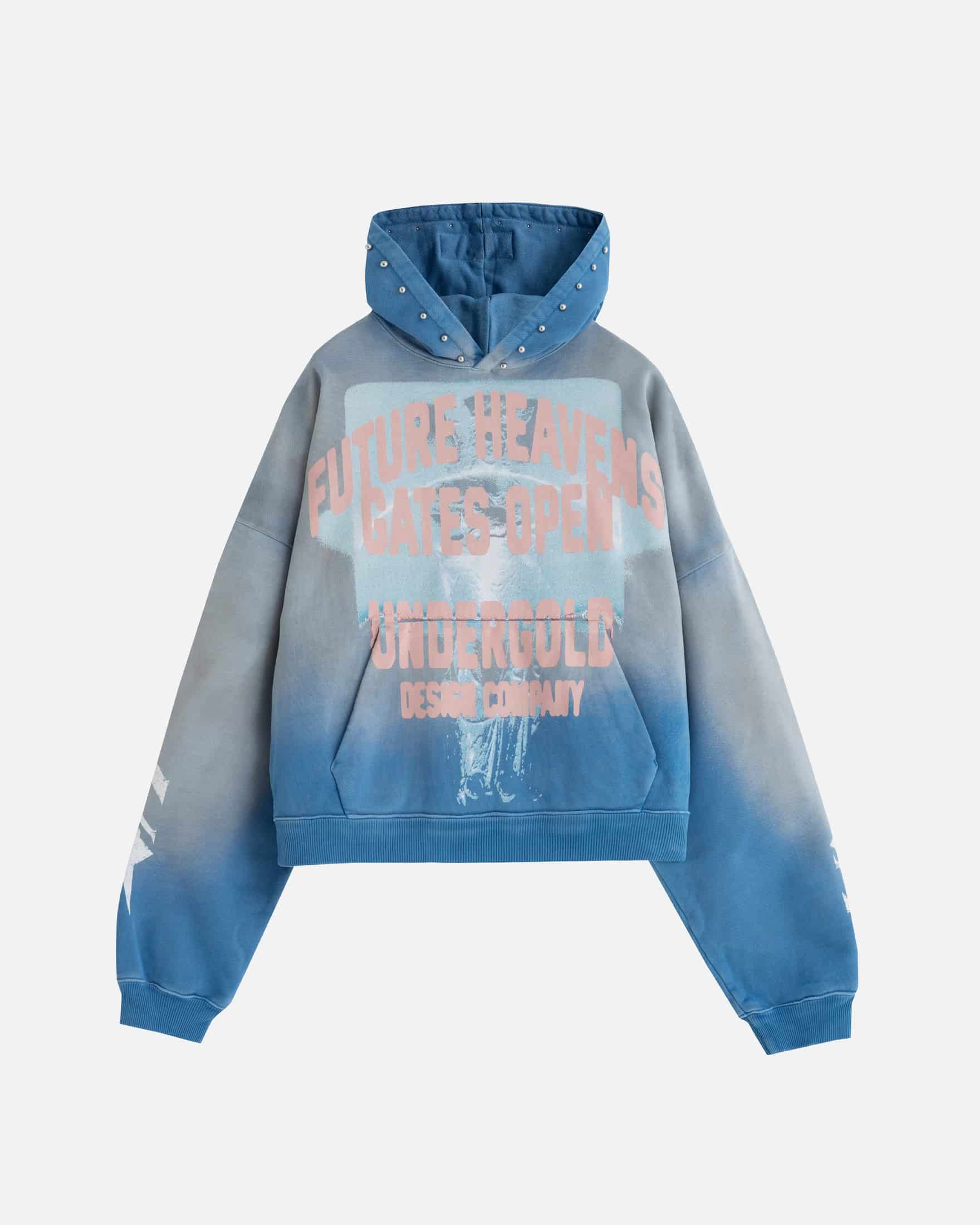 Agnus Dei Future Heavens Hoodie Storm Blue - miniatura 1