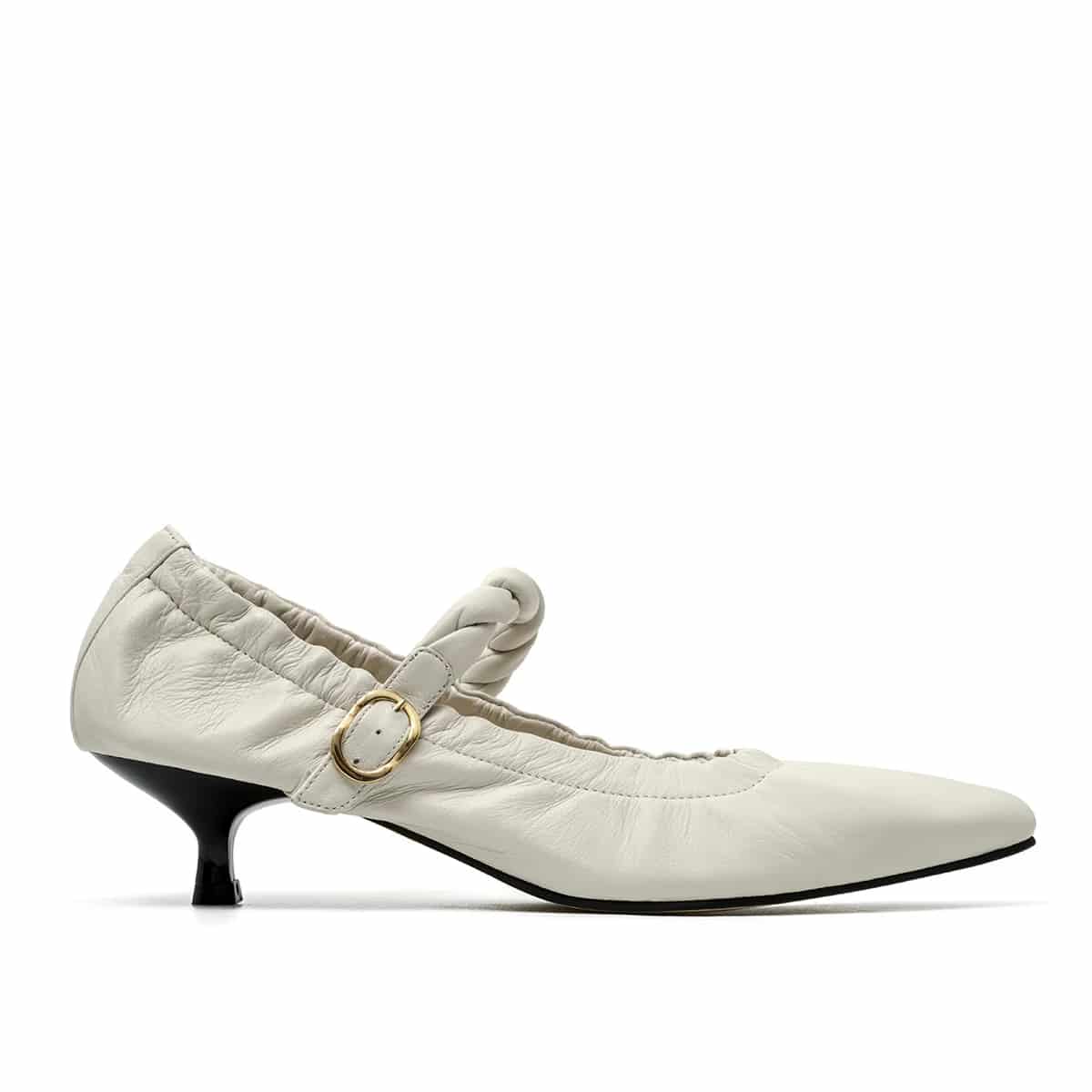 DONELLA OFF WHITE HEELS - miniatura 7