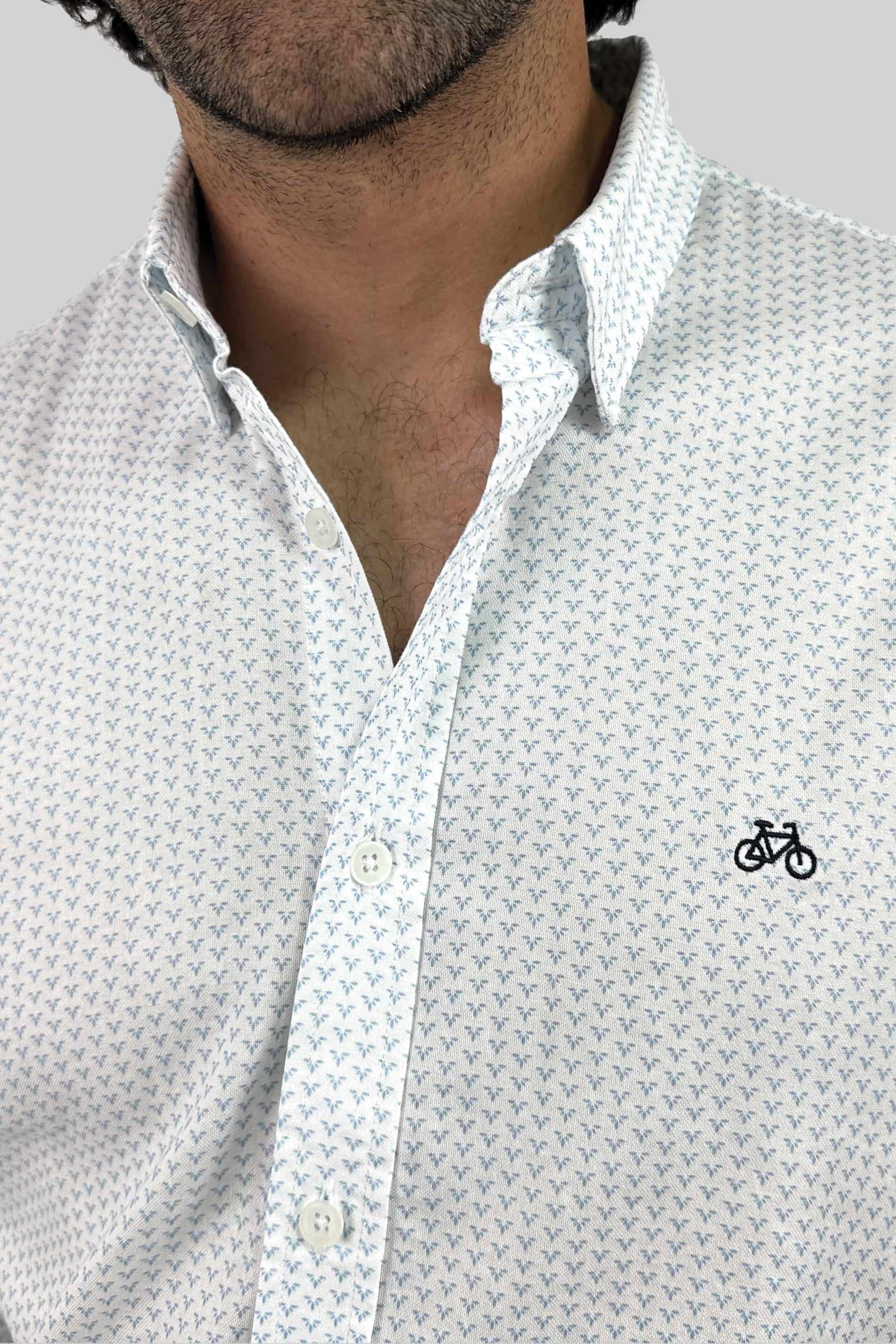 CAMISA OXFORD FLOWERS - miniatura 2