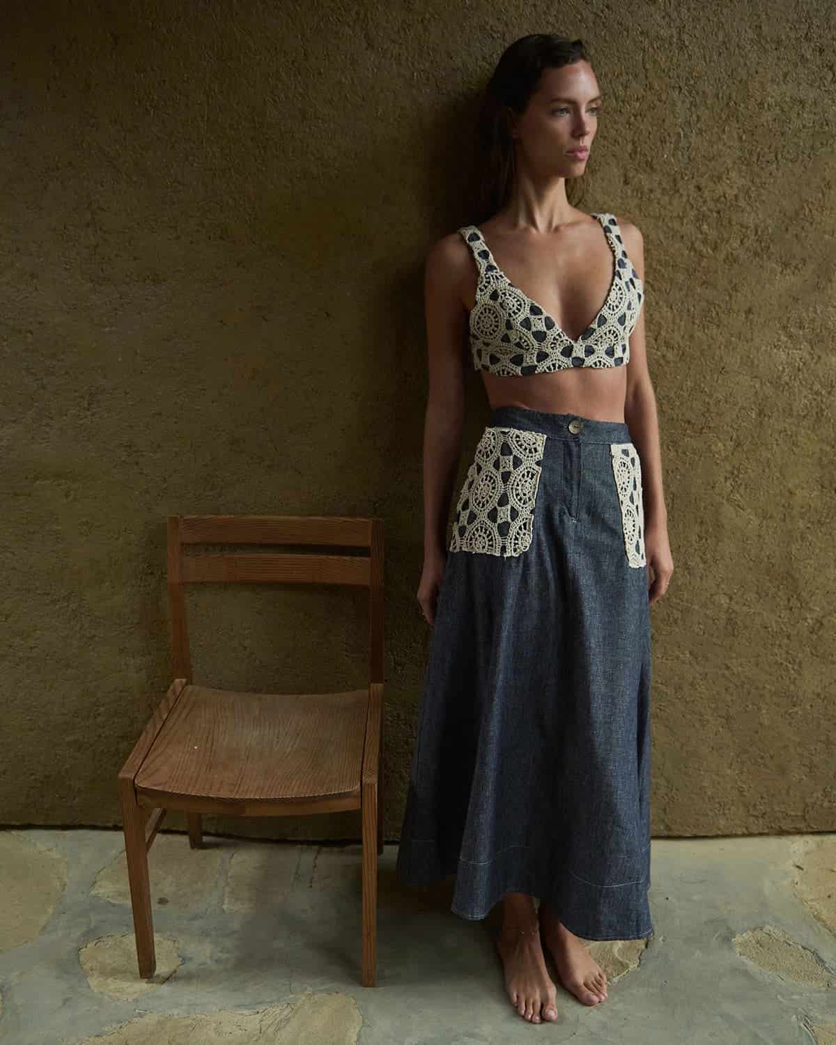 Top Belen Denim - miniatura 4
