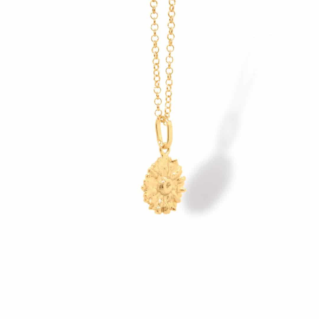 Cadena con flor de margarita pequeña - miniatura 2