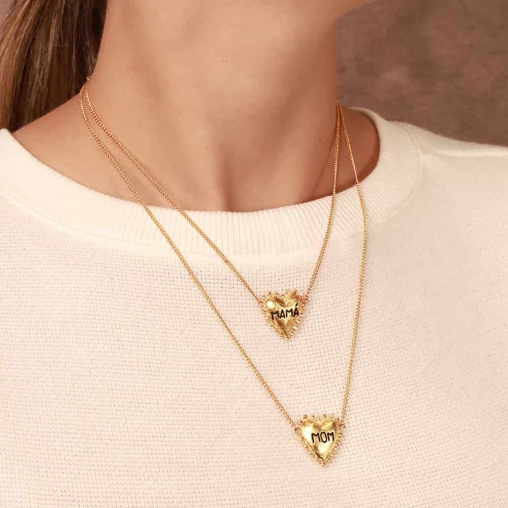PreOrder Cadena I Heart You Mamá - miniatura 4