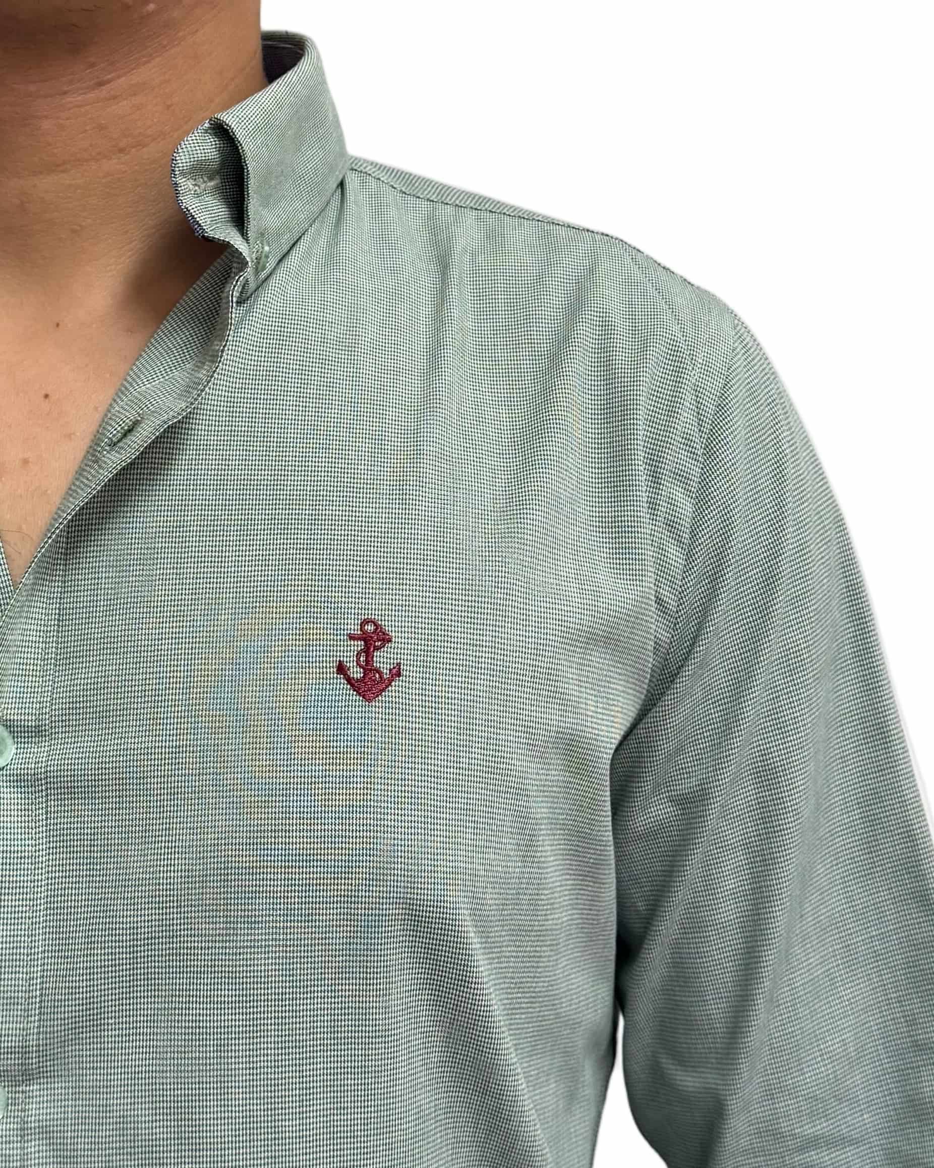 Camisa Punteado Verde - miniatura 6