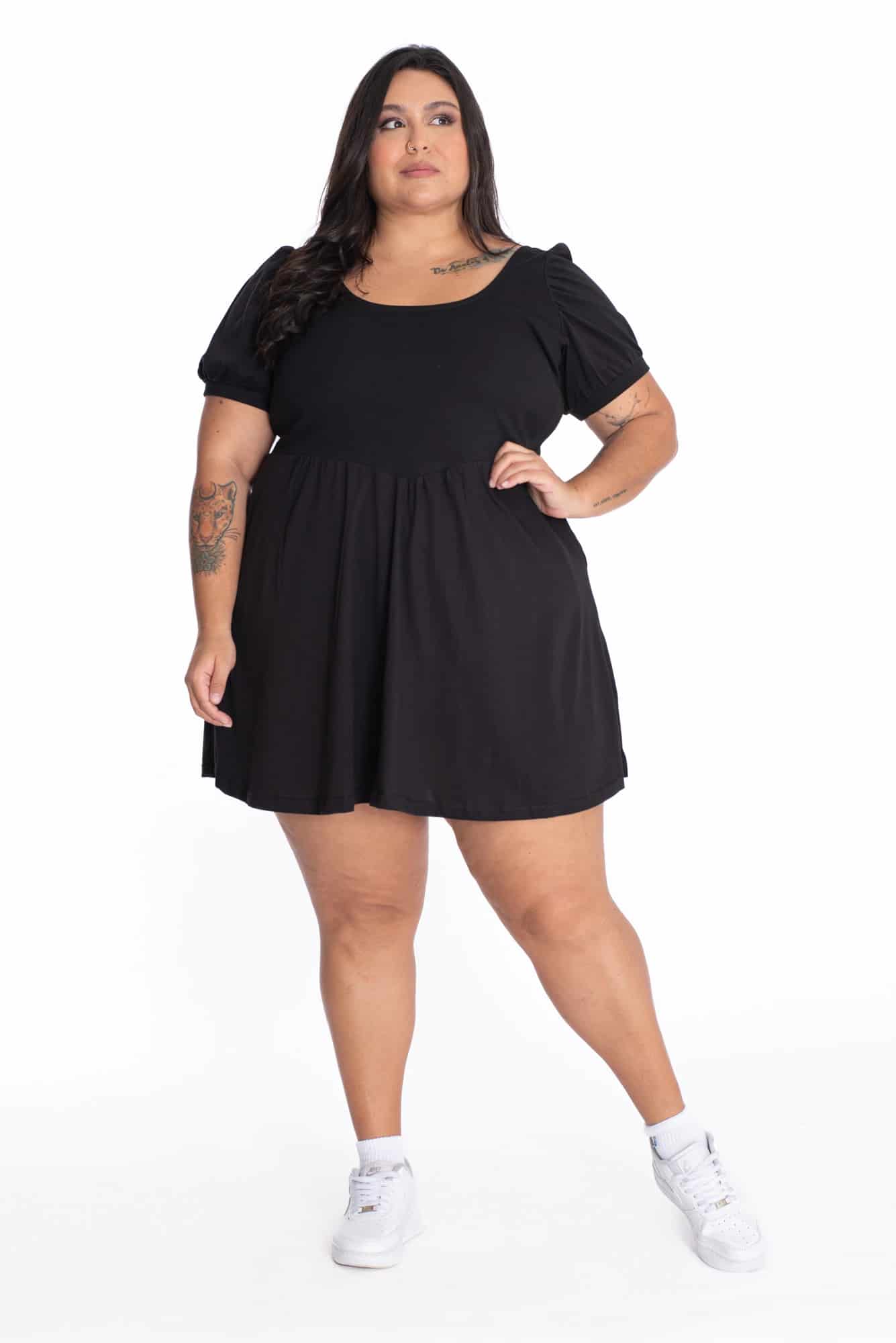 Vestido Amapola Negro - miniatura 1