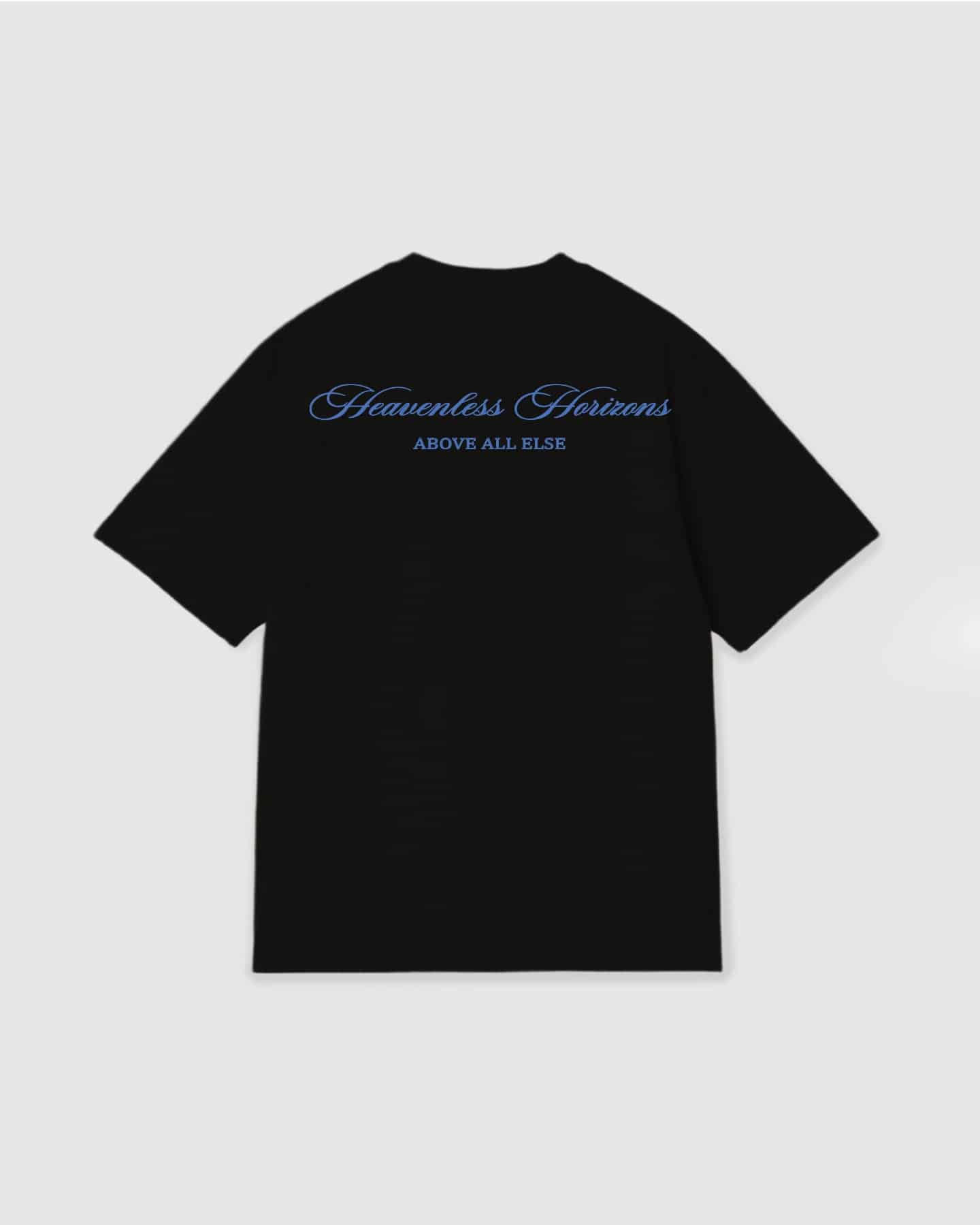 Oversized T Shirt Higher Still Black - miniatura 2