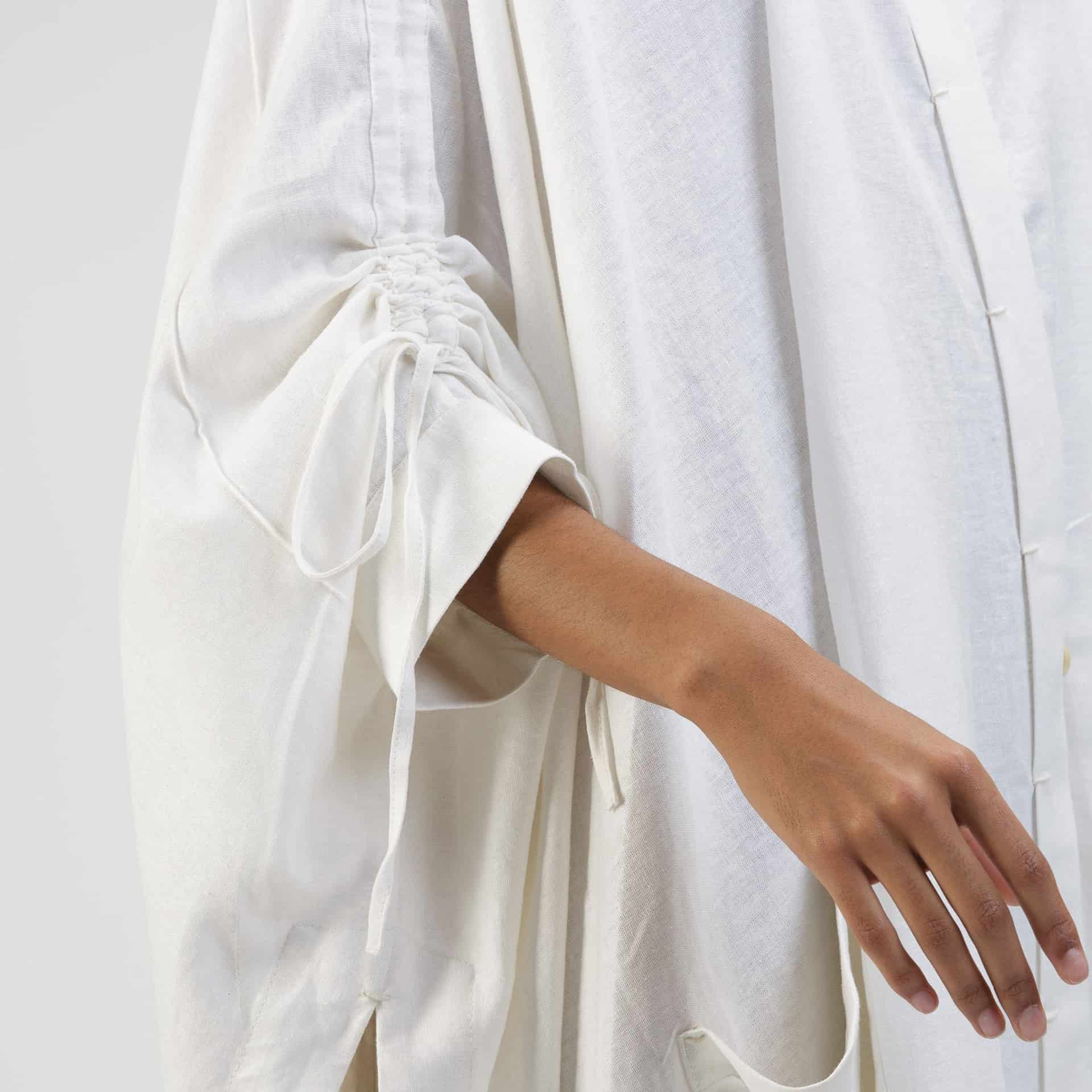 Camisa Circular - Blanca - miniatura 5