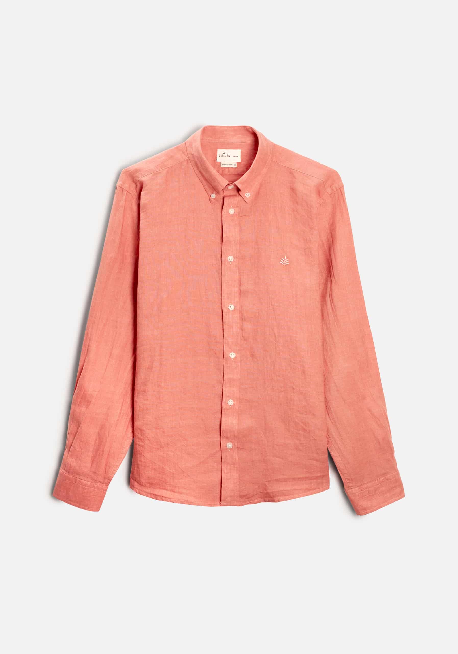 Camisa H CBD Lino Palo De Rosa L-Atn - miniatura 1