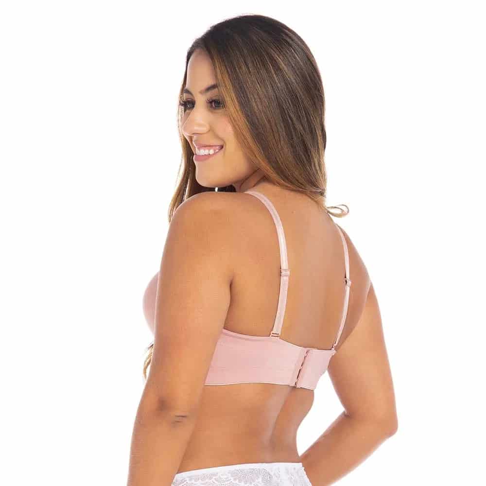 Brasier strapless liso de novia - miniatura 7