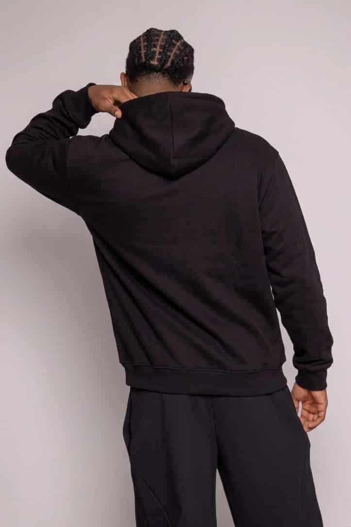 Hoodie Basic Sogno-Negro - miniatura 2