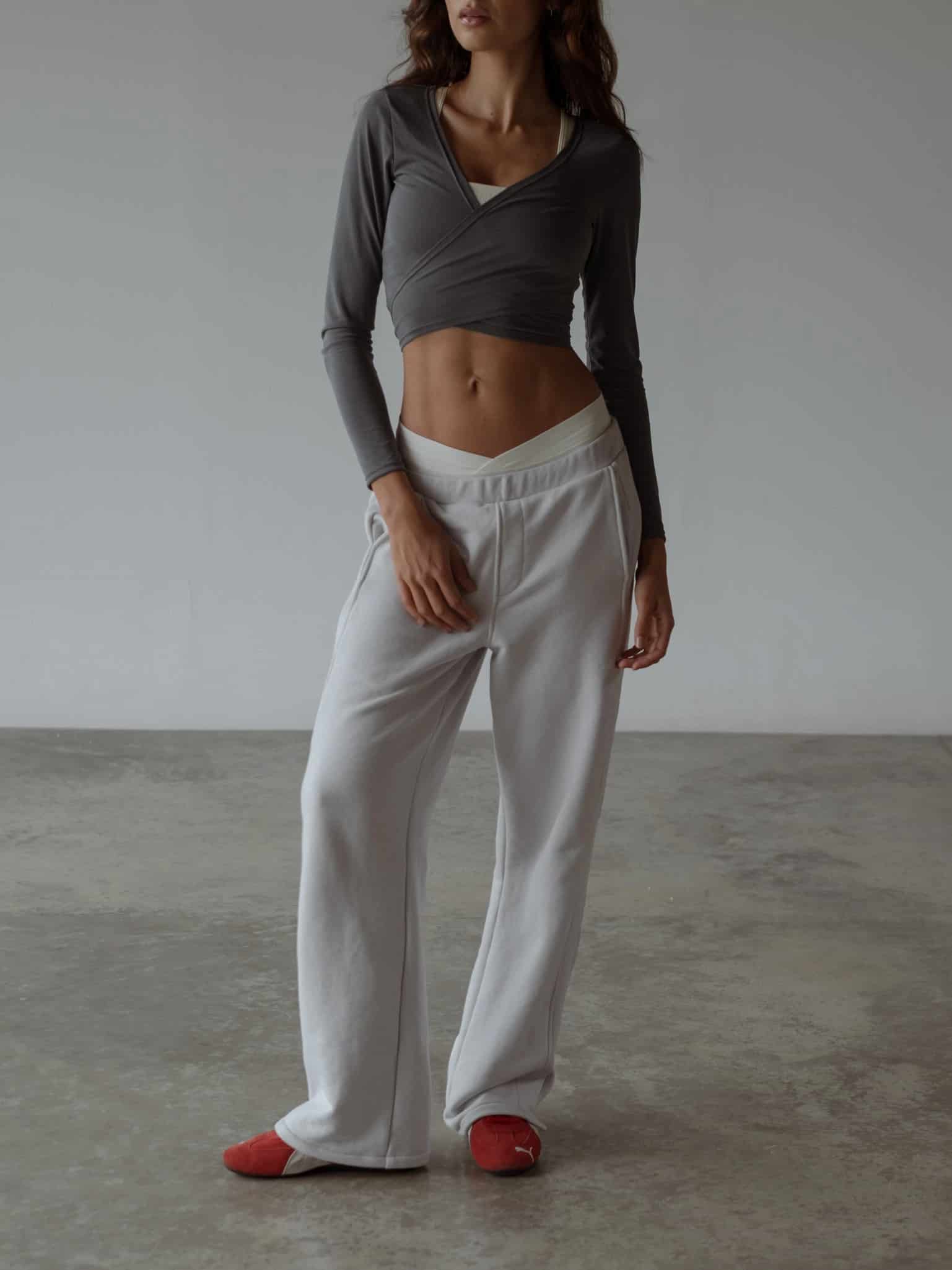 SIMPLY TRACK PANT - GRAY - miniatura 2
