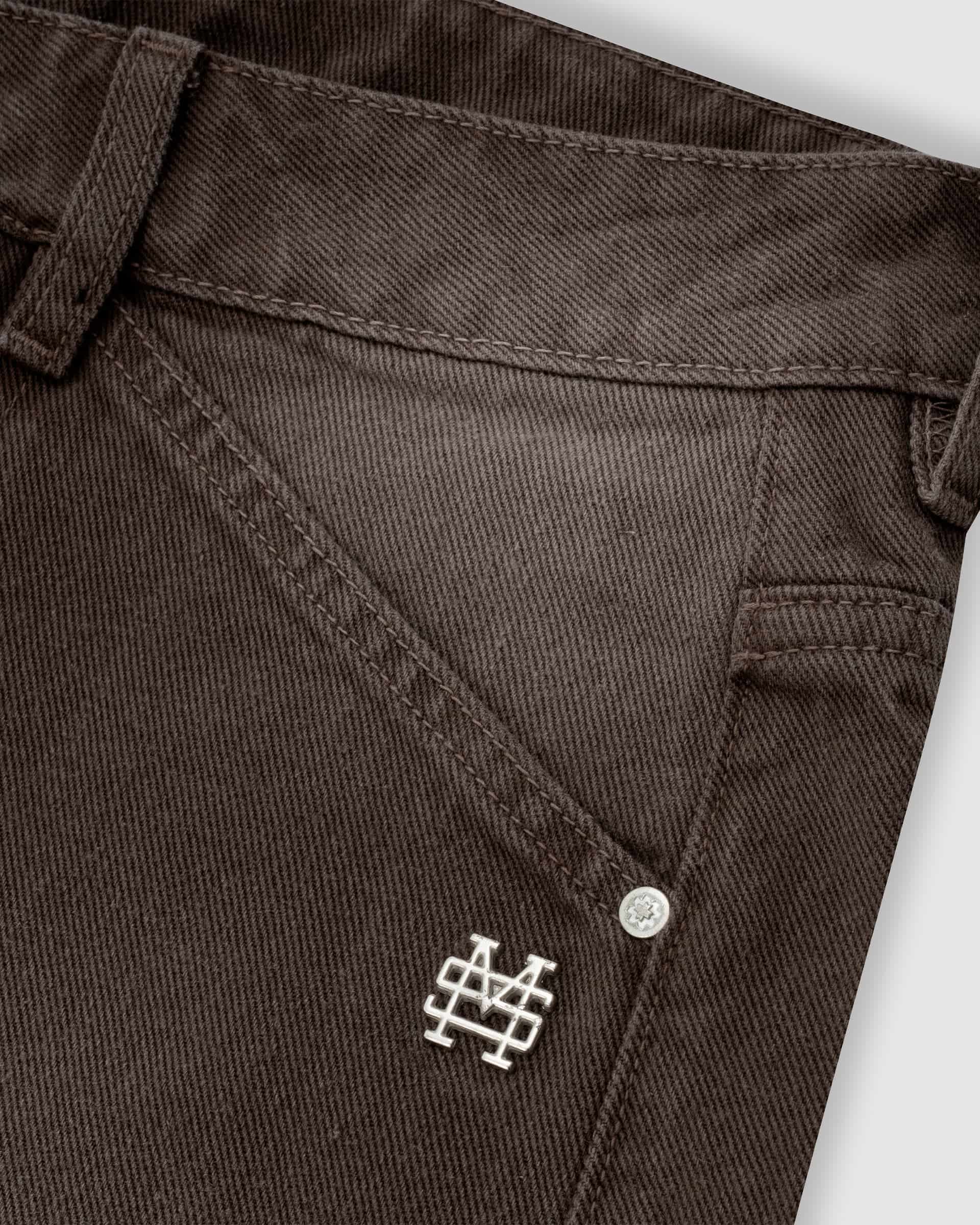 Pocket Straight Pants – Café Desgastado - miniatura 8