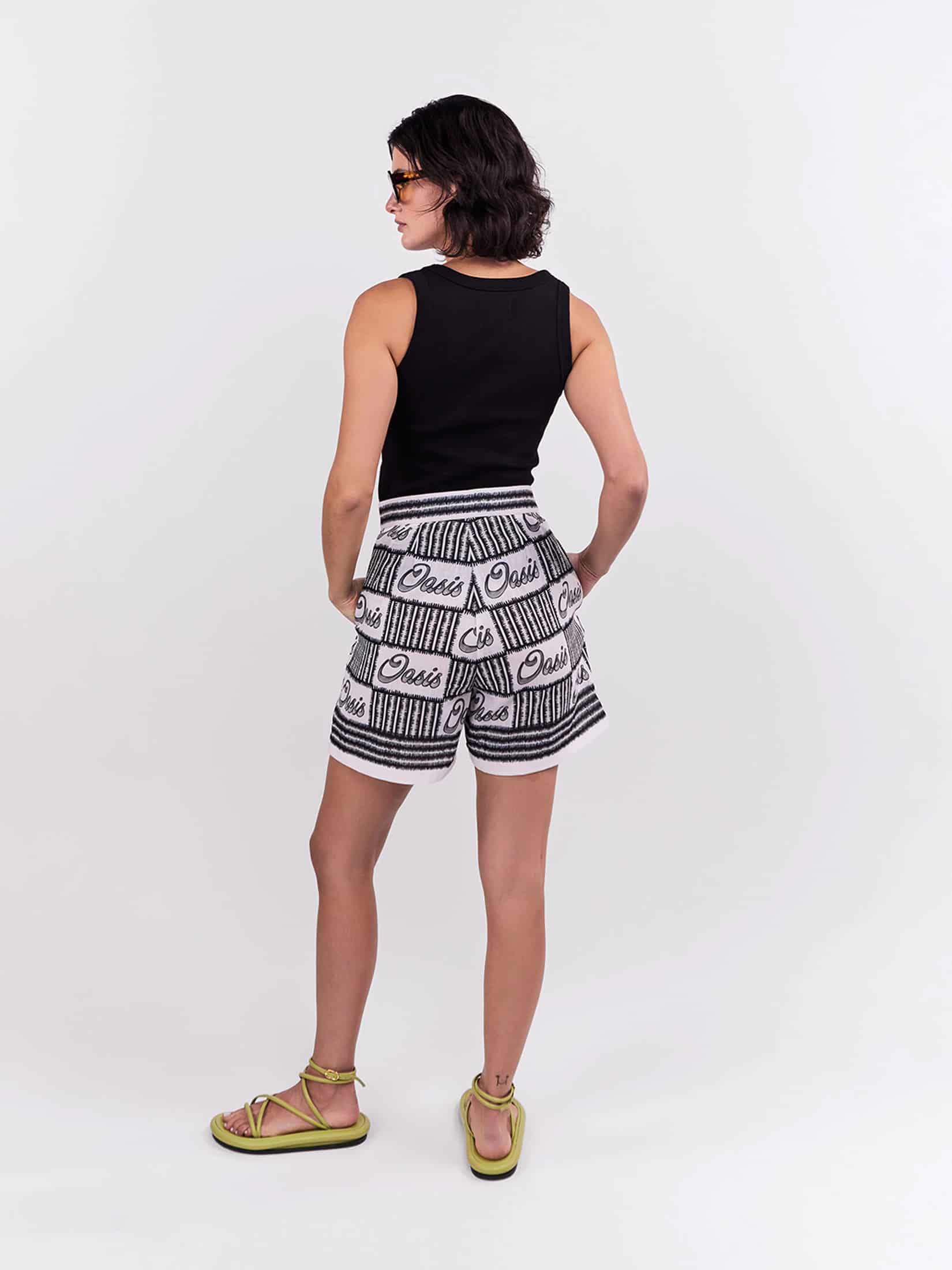 Short Oasis - Negro - miniatura 3
