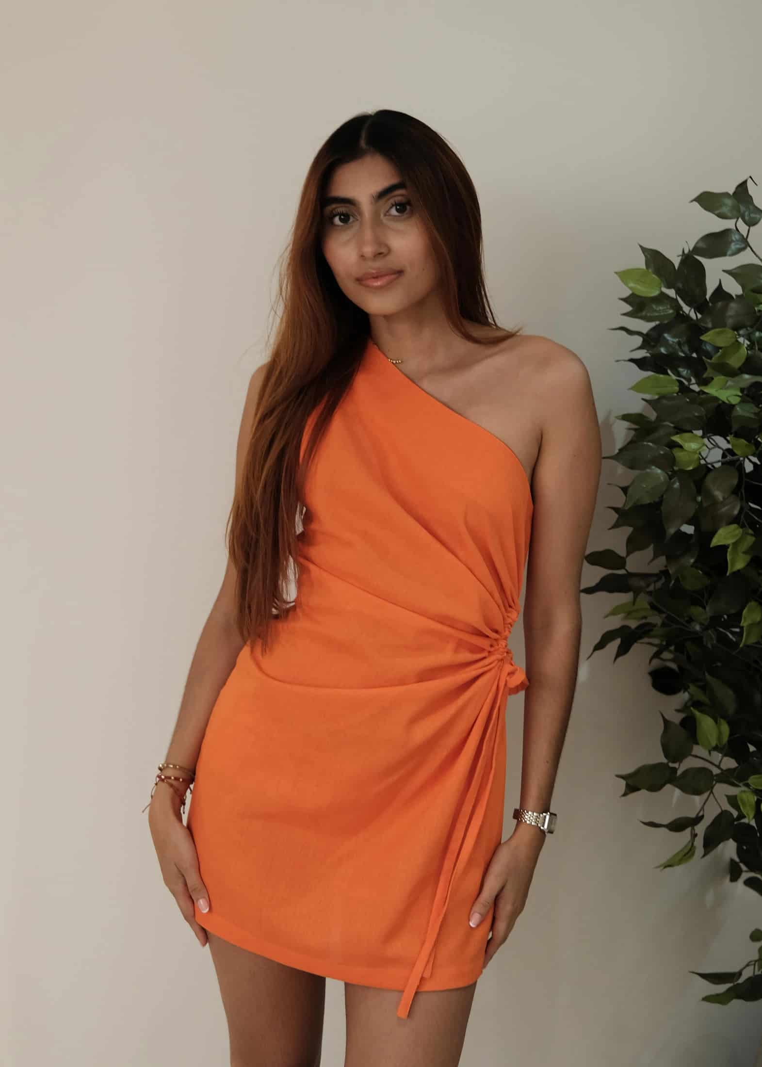 Vestido Mini Centauro Naranja - miniatura 4
