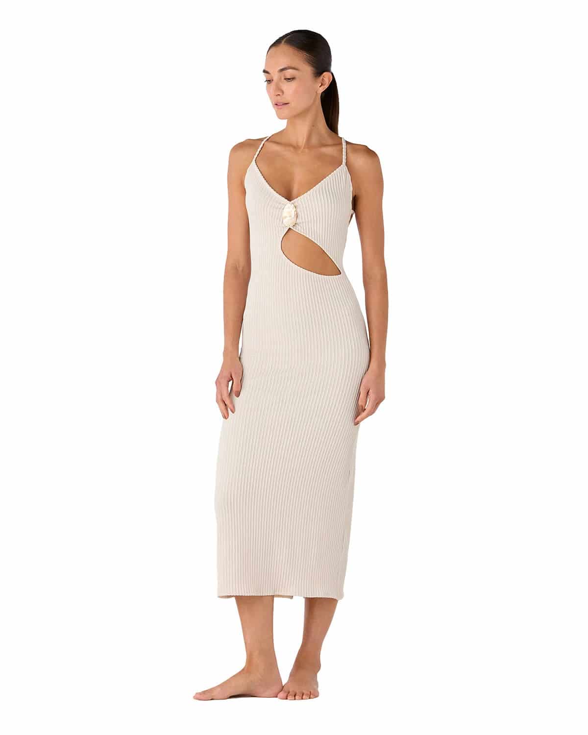 Vestido Arrecife Shell Ivory - miniatura 1