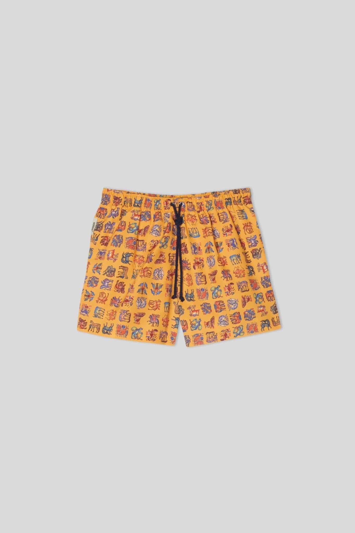 Men's byzantium swim trunk yellow - miniatura 2