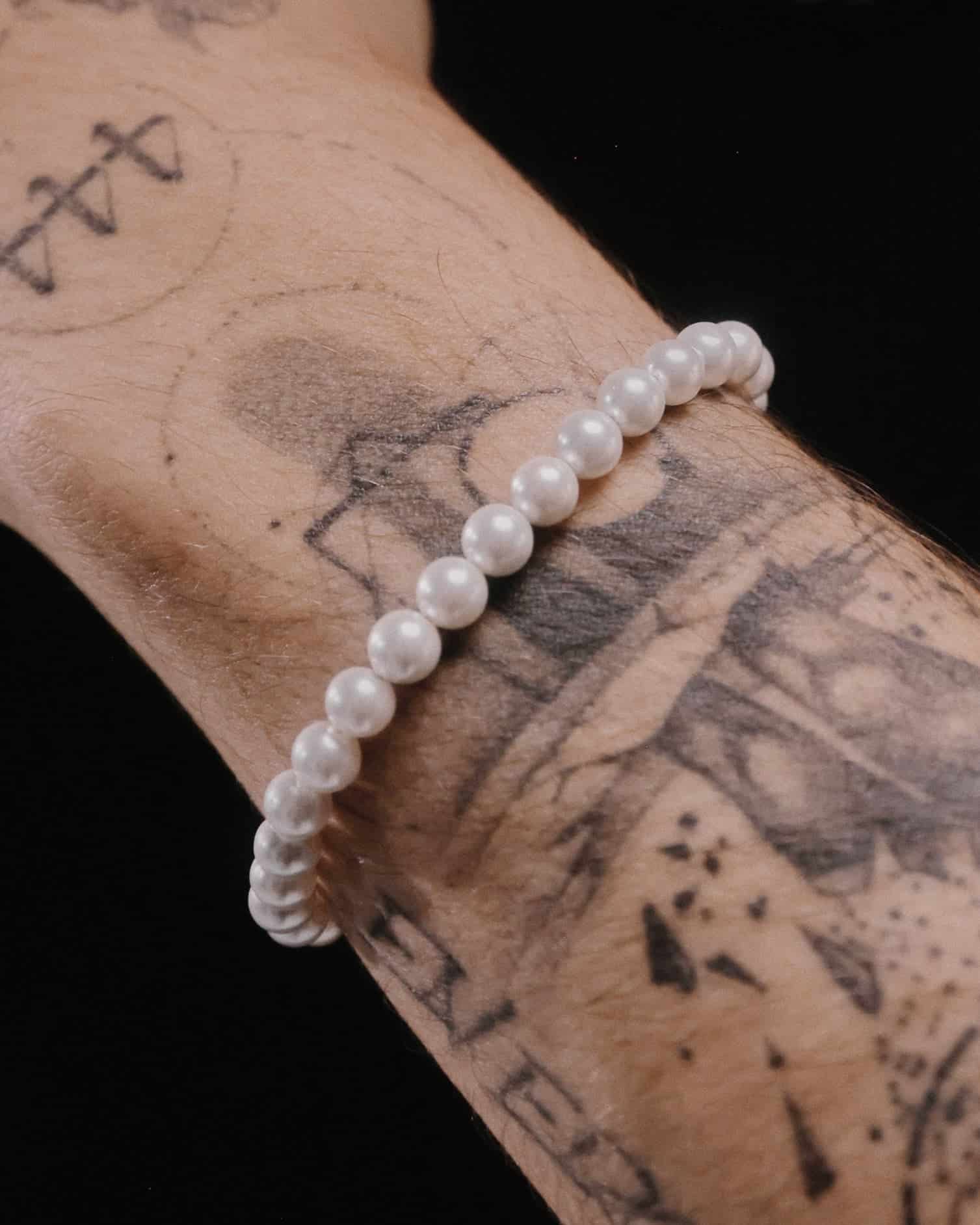 Pulsera Perlas 6 mm - miniatura 2