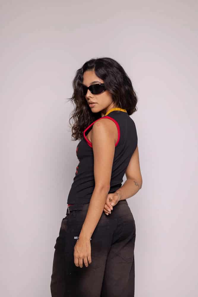 Tank Top Motion Sellos-Negro - miniatura 5