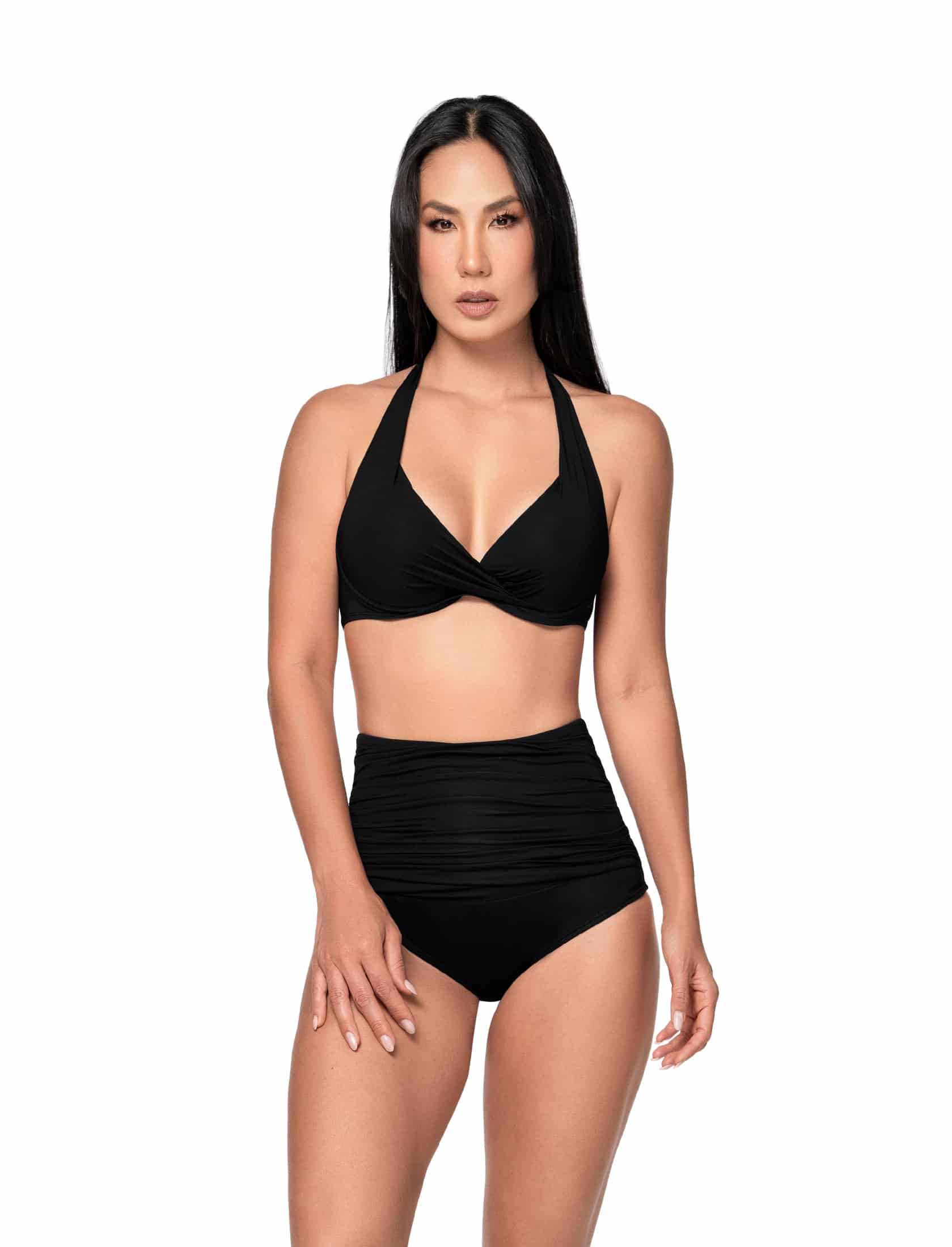 PANTY DE BAÑO 24715 - TALLE ALTO CON CONTROL - miniatura 2